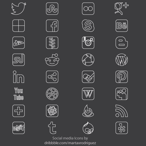 Dive into the Digital World with Free Social Media Icons Collection