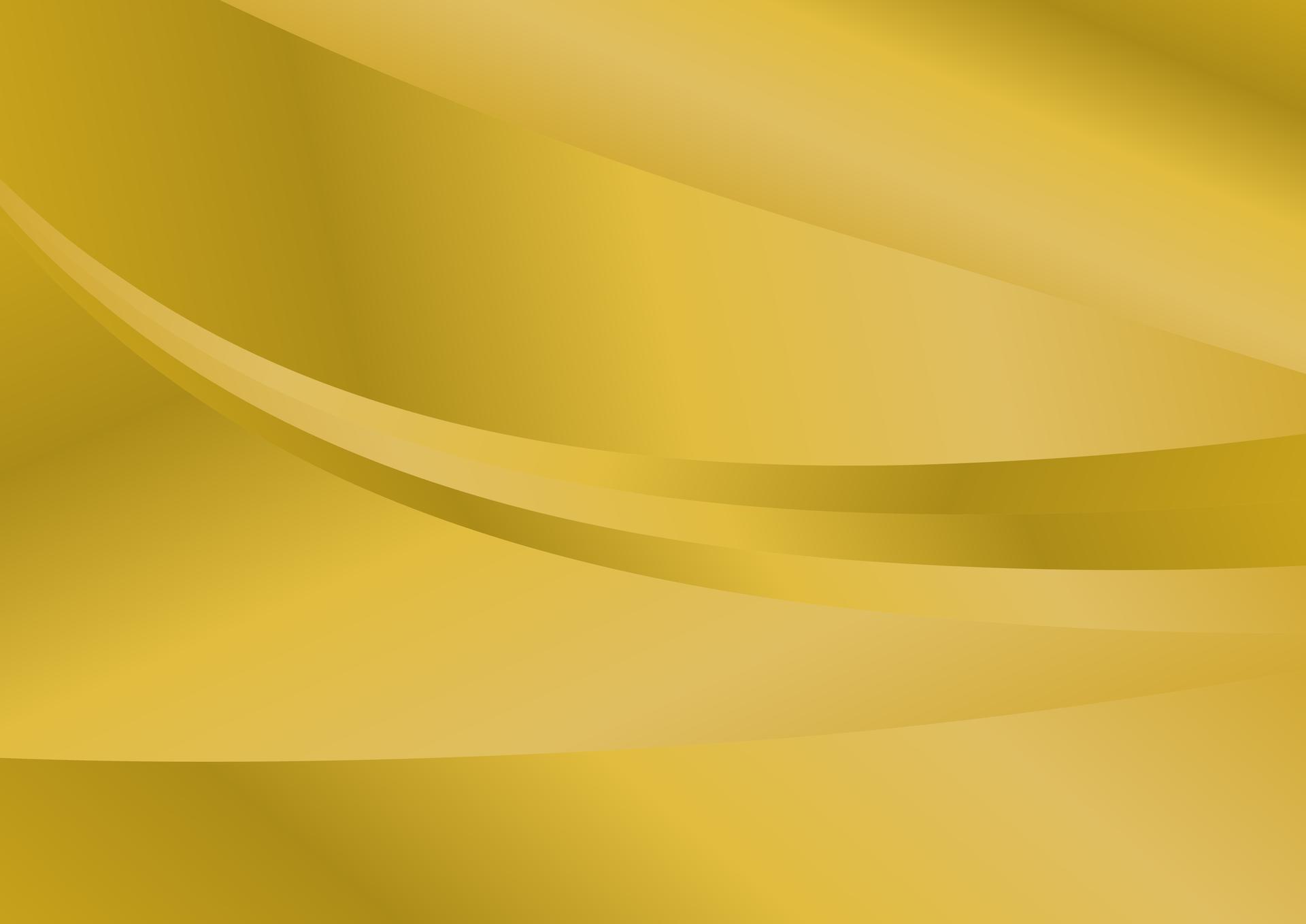 Gold Wave Abstract
