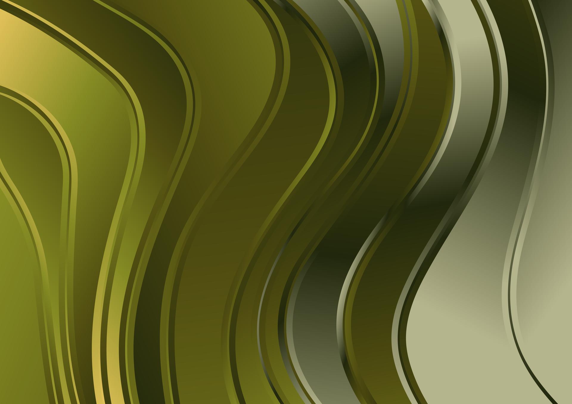 Wavy Green Gradient
