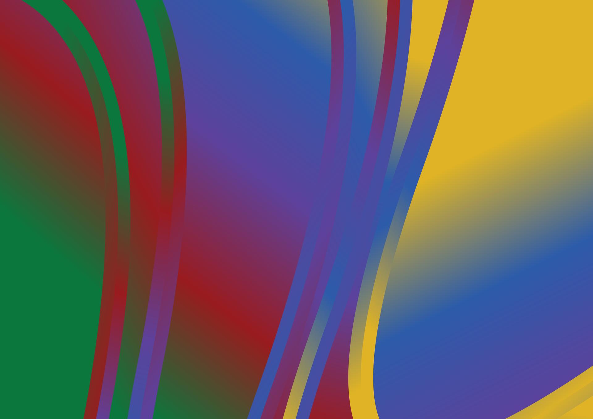 Abstract Wavy Colorful Gradient Background