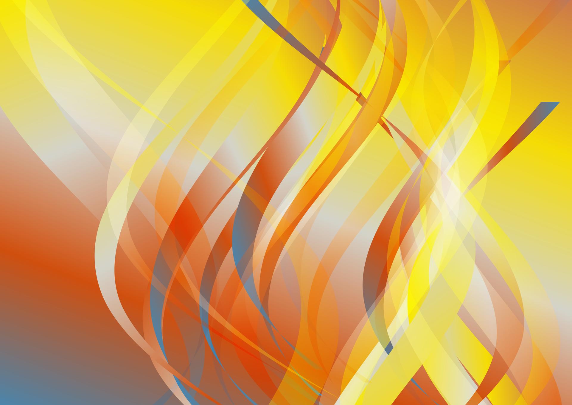 Red Yellow and Blue Abstract Gradient Vertical Wavy Background