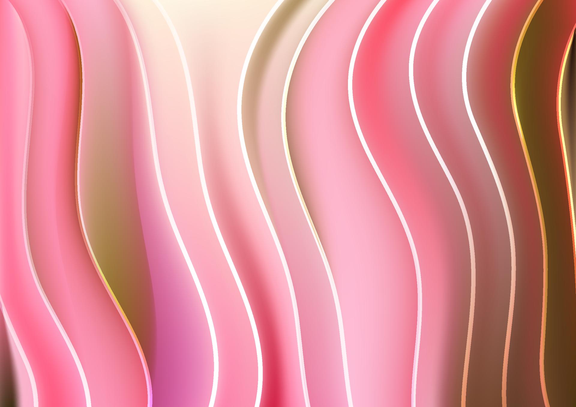 Wavy Abstract Pink Background