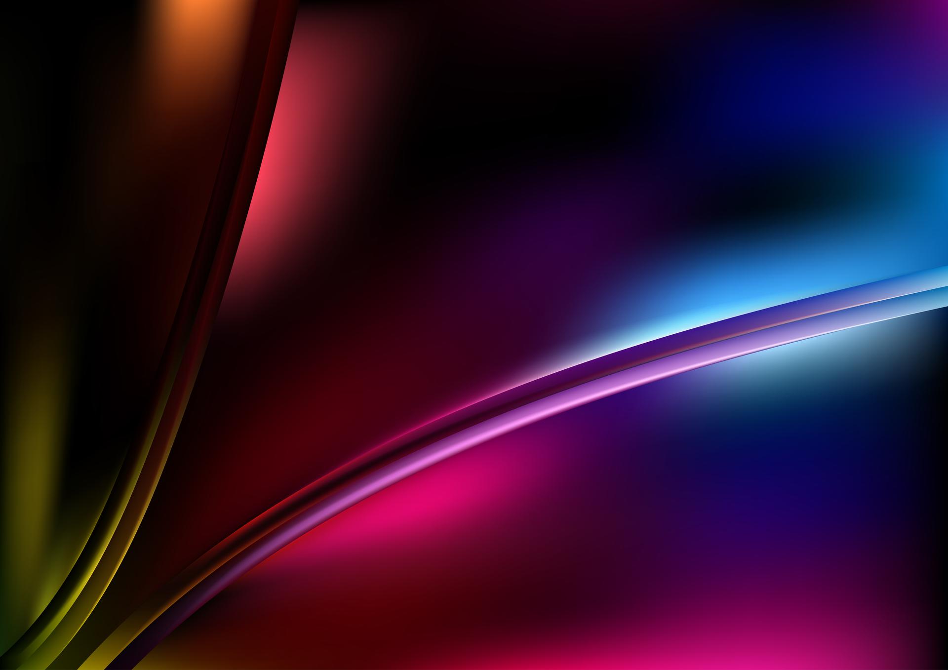 Glowing Cool Wave Background