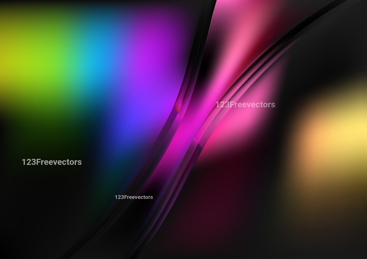 Shiny Cool Wave Background