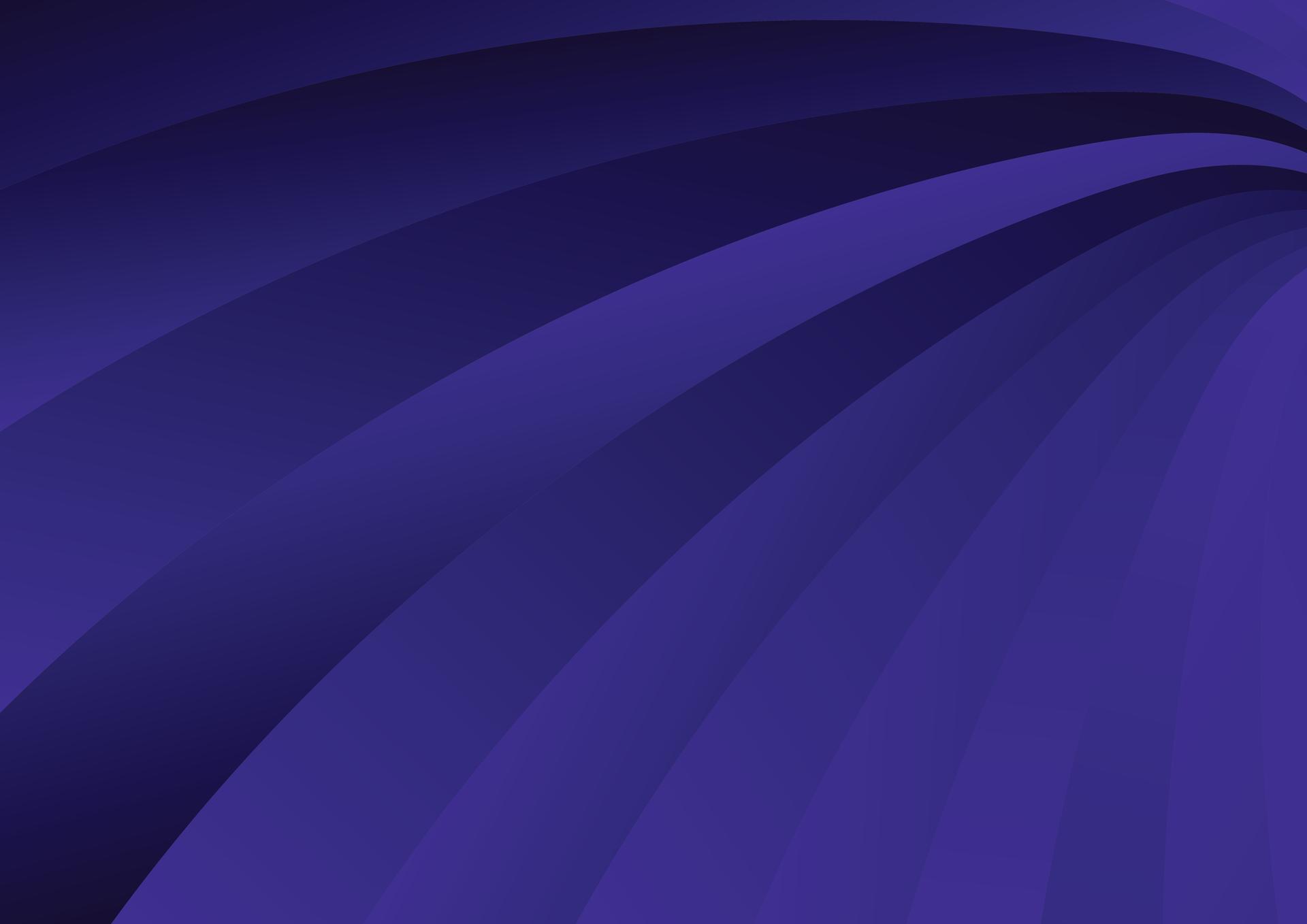 Abstract Blue Curves