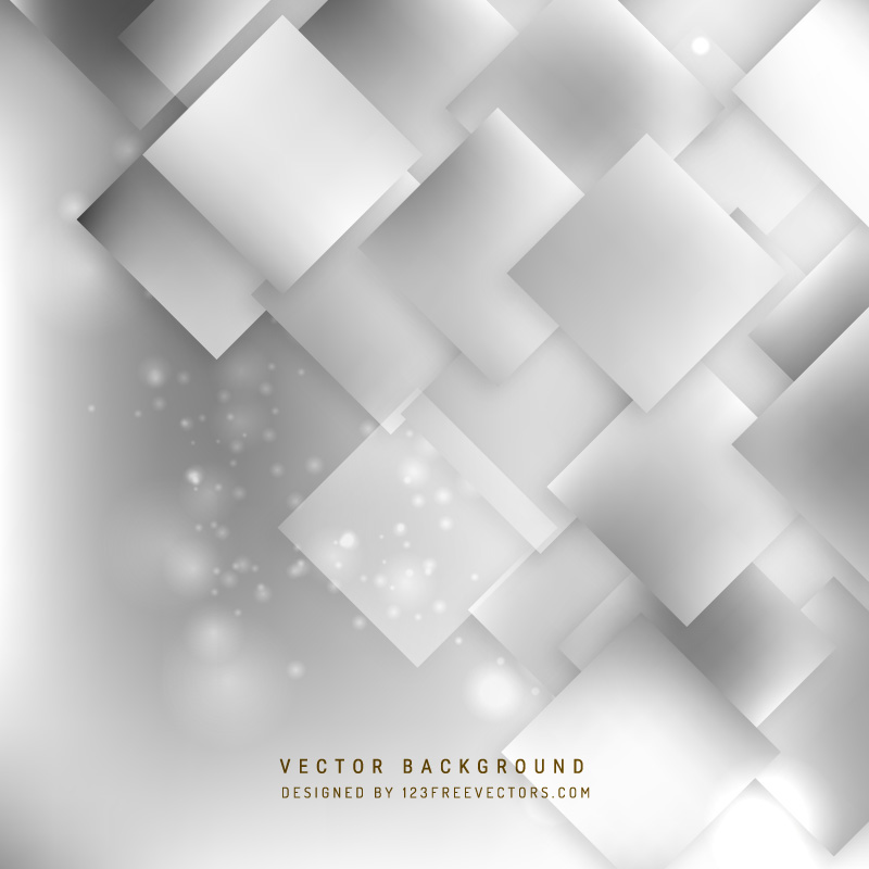 Abstract Gray Square Background Design