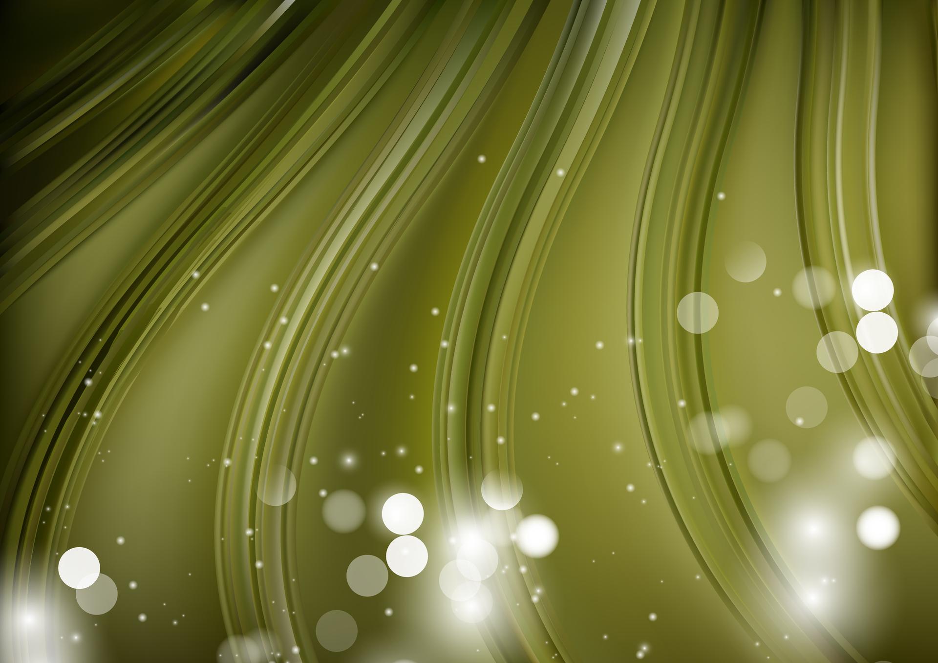 Green Wave Abstract