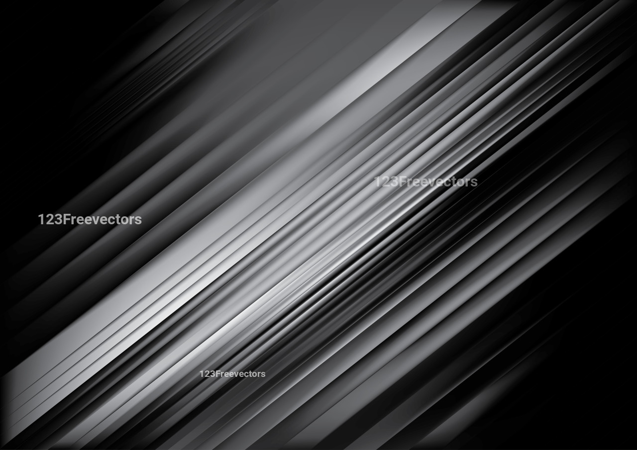 Abstract Black and Grey Light Shiny Straight Lines Background Vector ...