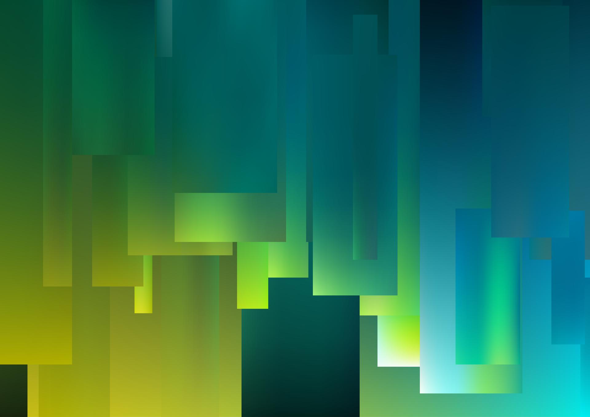 Blue and Green Abstract Modern Geometric Shapes Background Vector ...