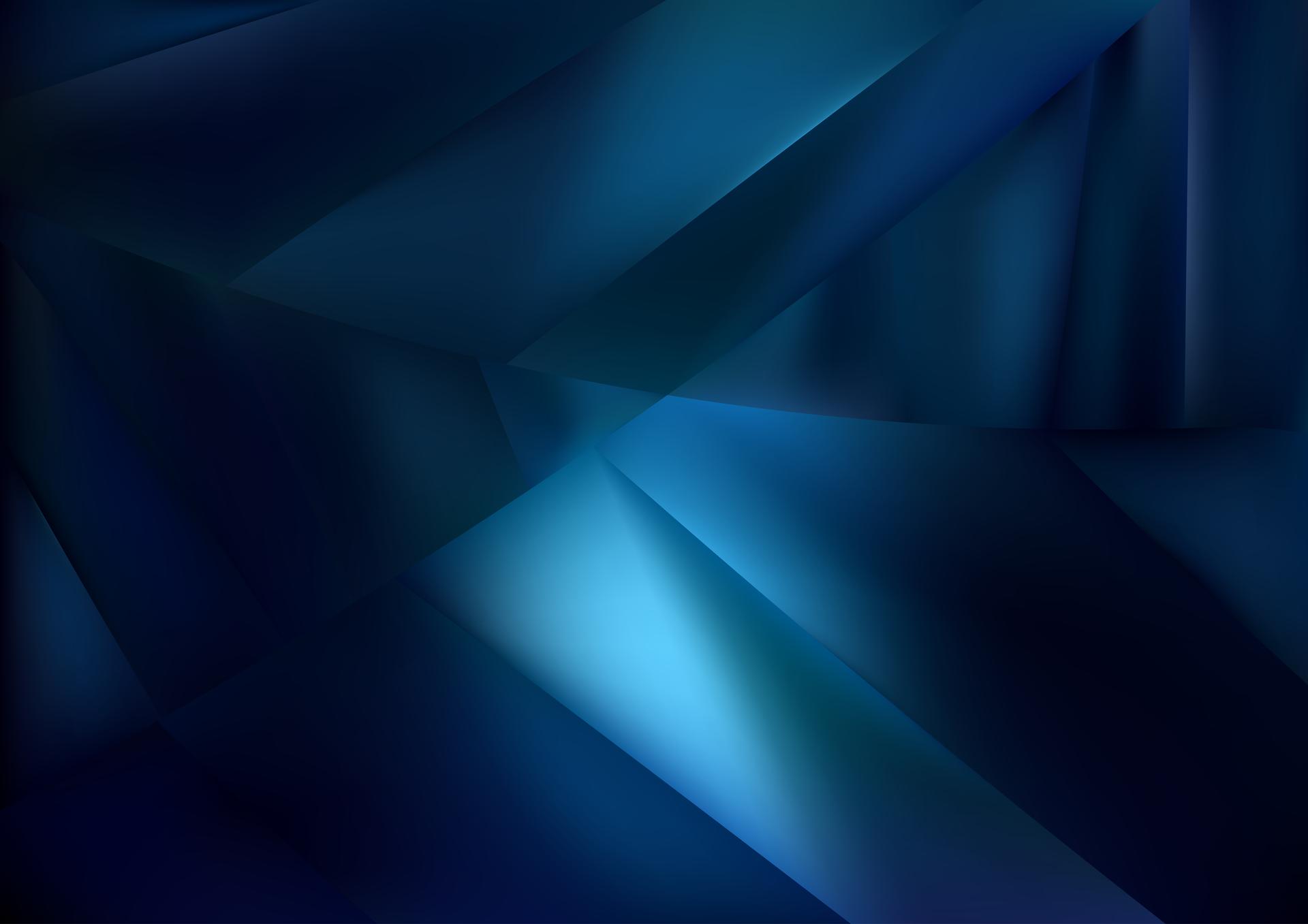 Abstract Blue Geometric Background