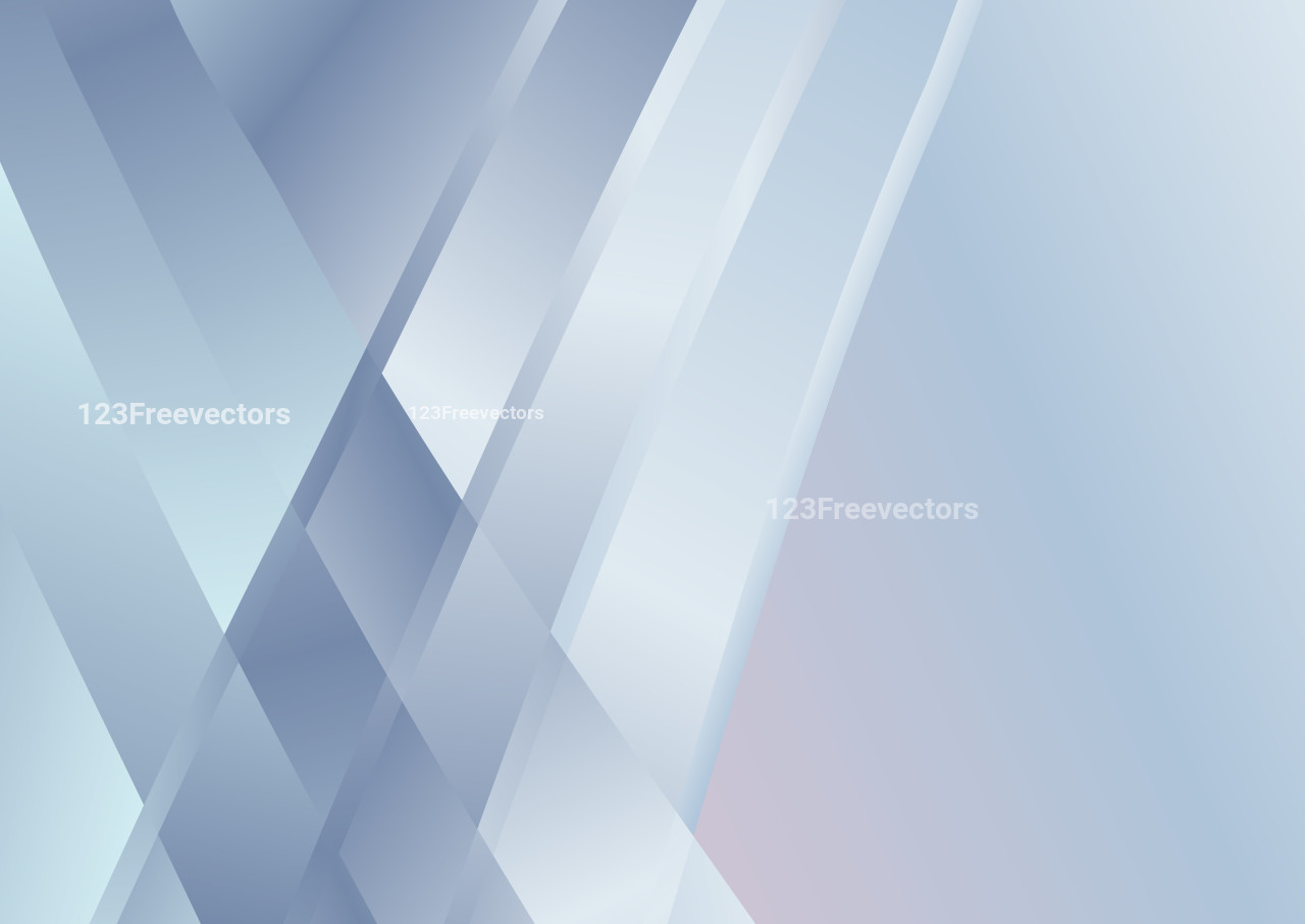 Light Blue Gradient Modern Geometric Shapes Background Vector Image