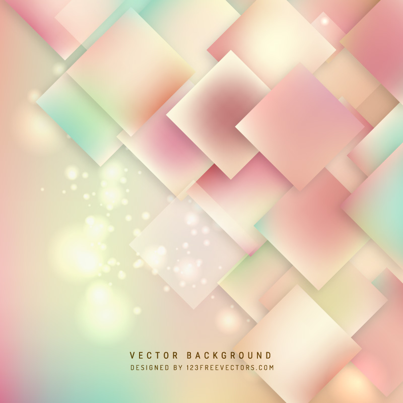 Abstract Geometric Square Background