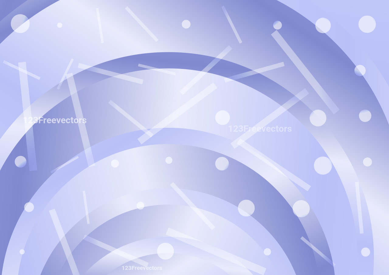 Abstract Blue Geometric Design