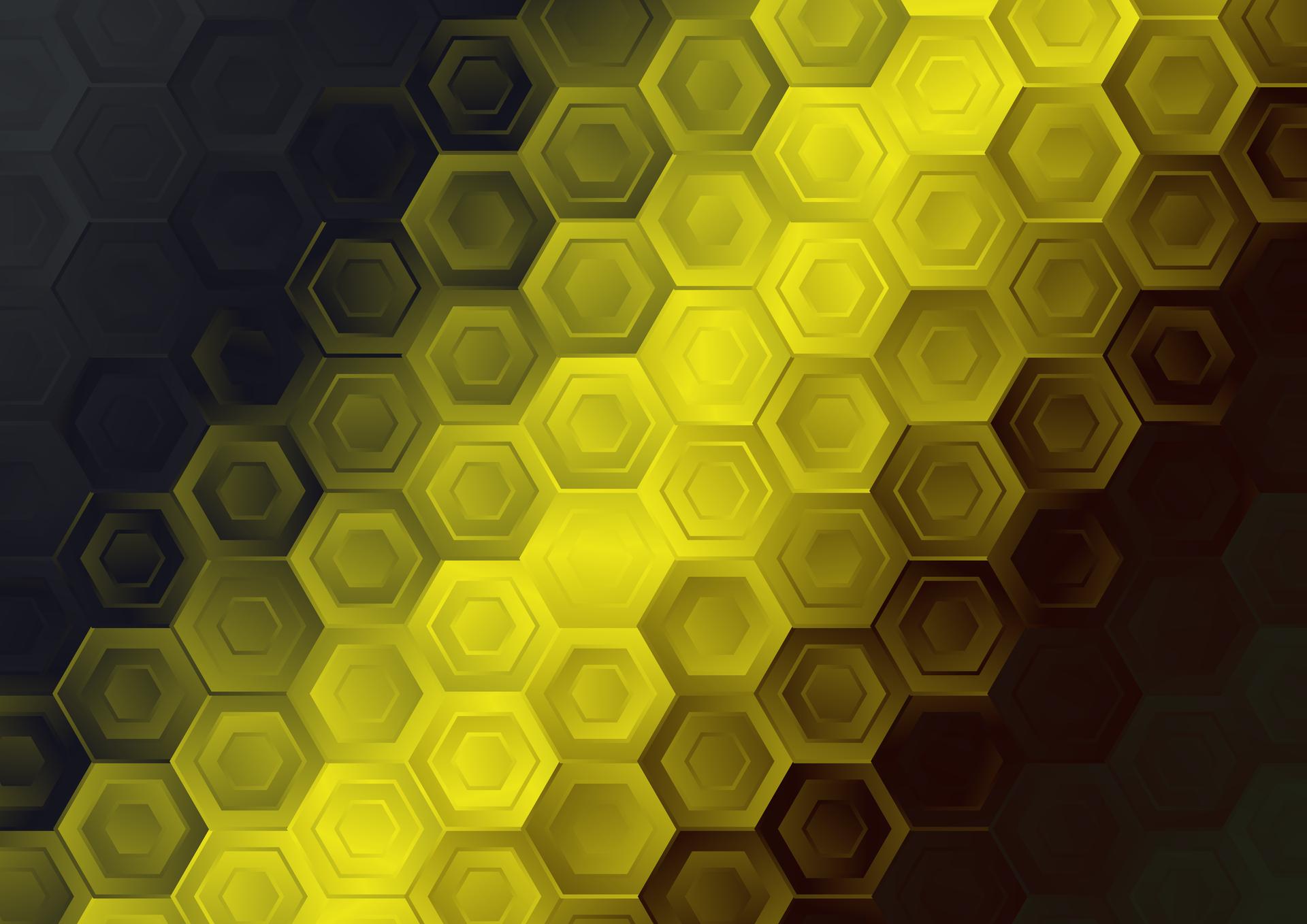 Honeycomb Pattern Gradient