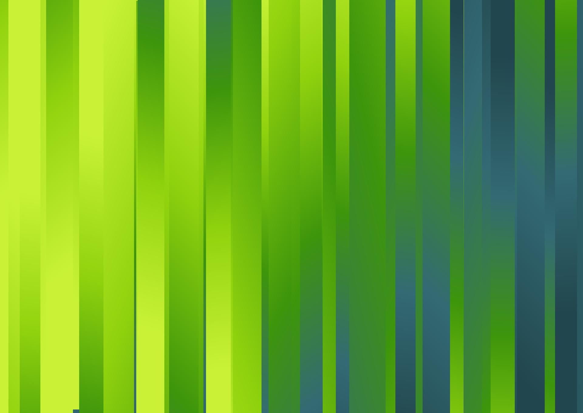 Blue Green and Yellow Gradient Parallel Vertical Stripes Background Vector Art