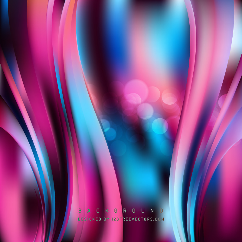 Colorful Curve Background