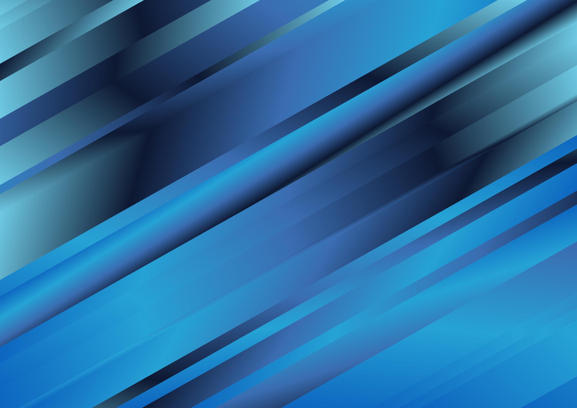 Diagonal Blue Stripes