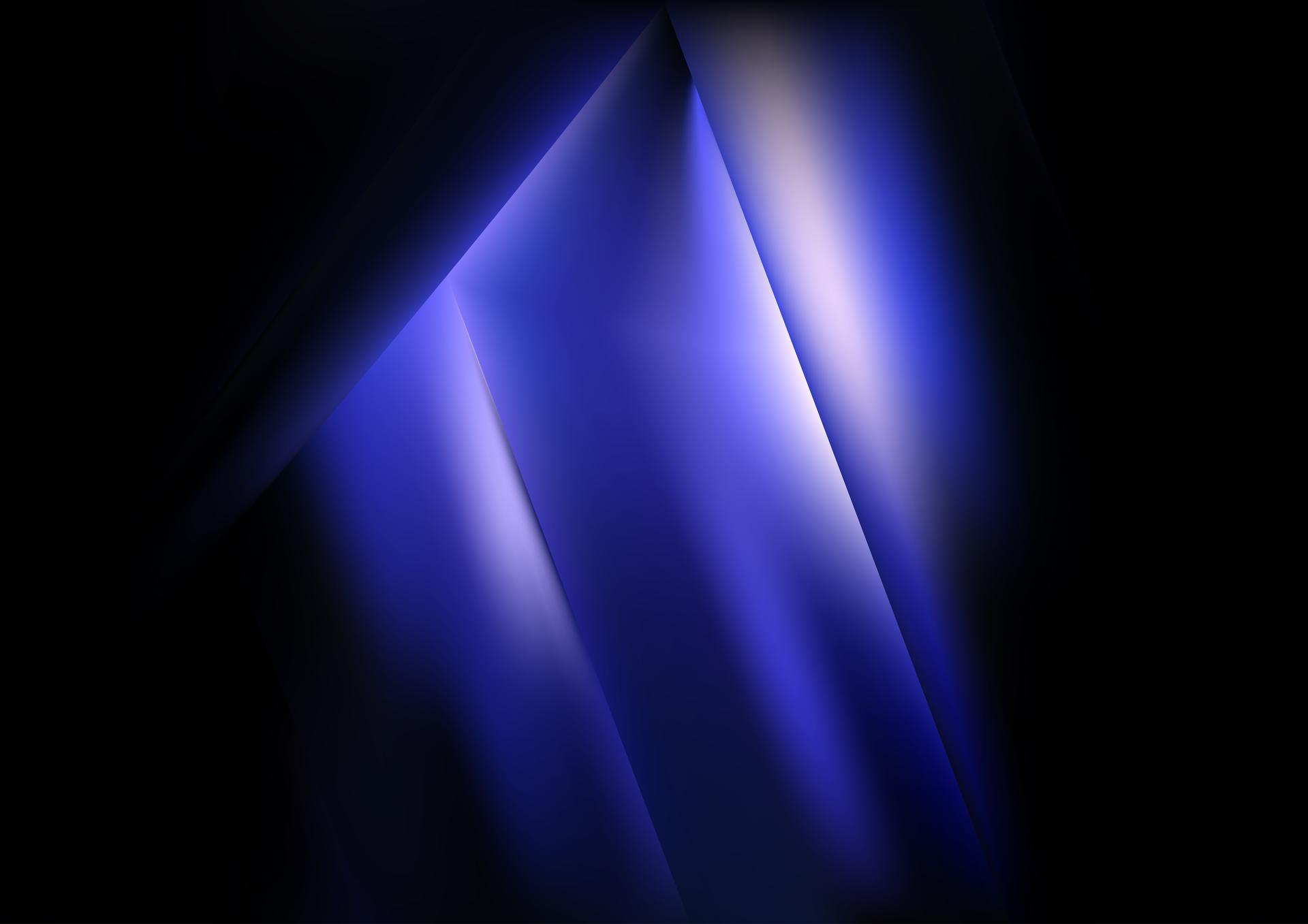Abstract Blue and Black
