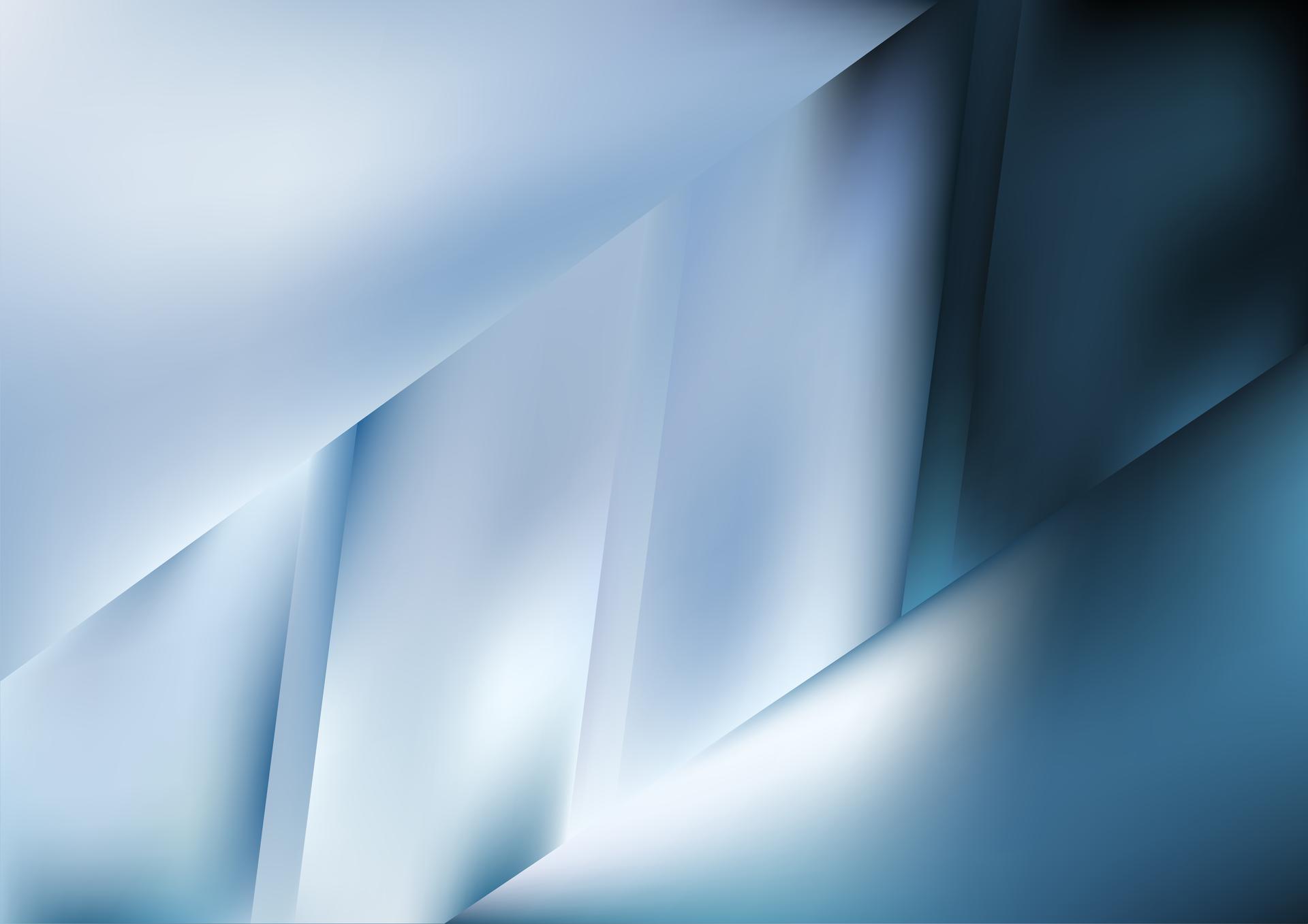 Abstract Blue Geometric Background