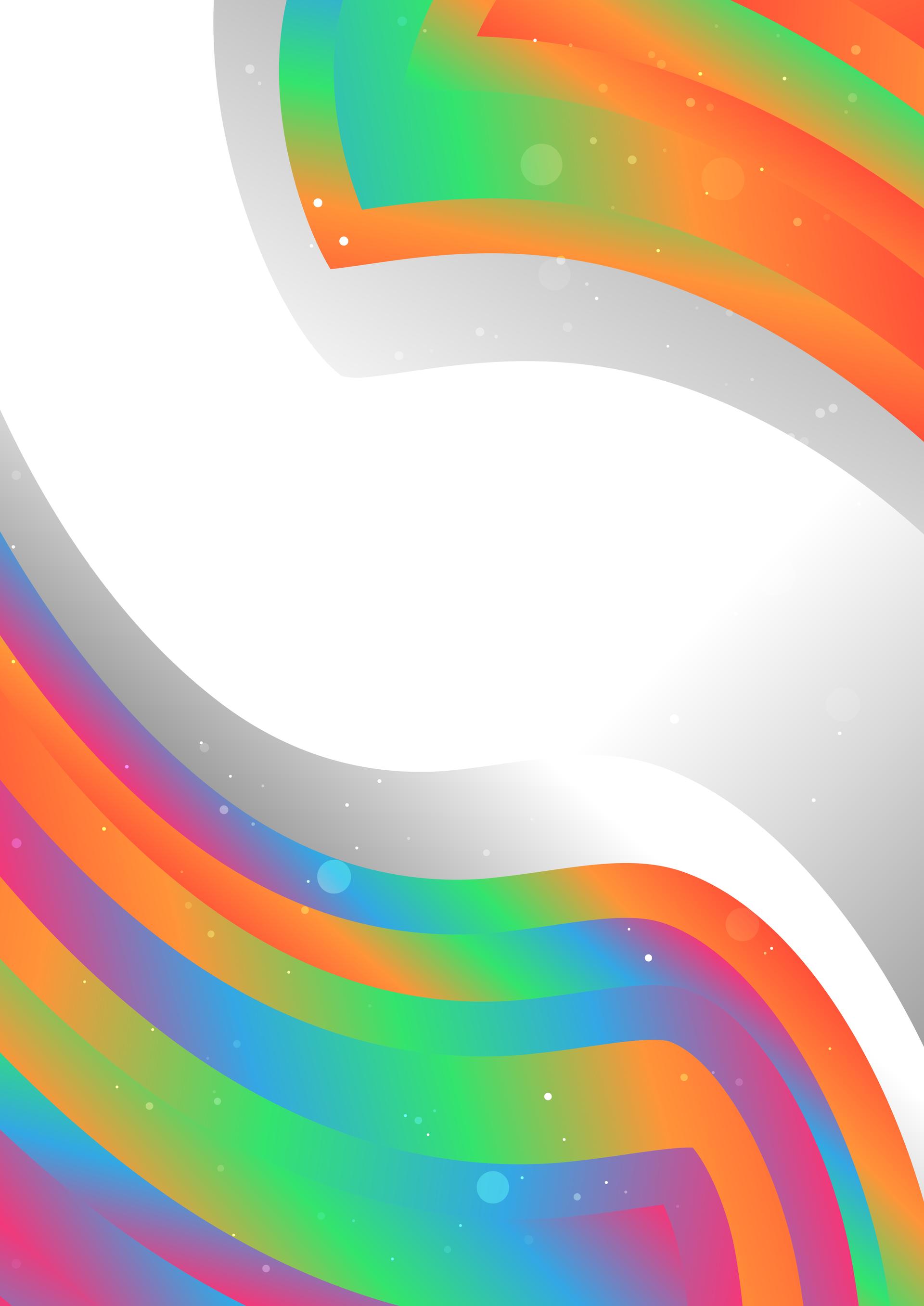 Abstract Colorful Business Wave Background