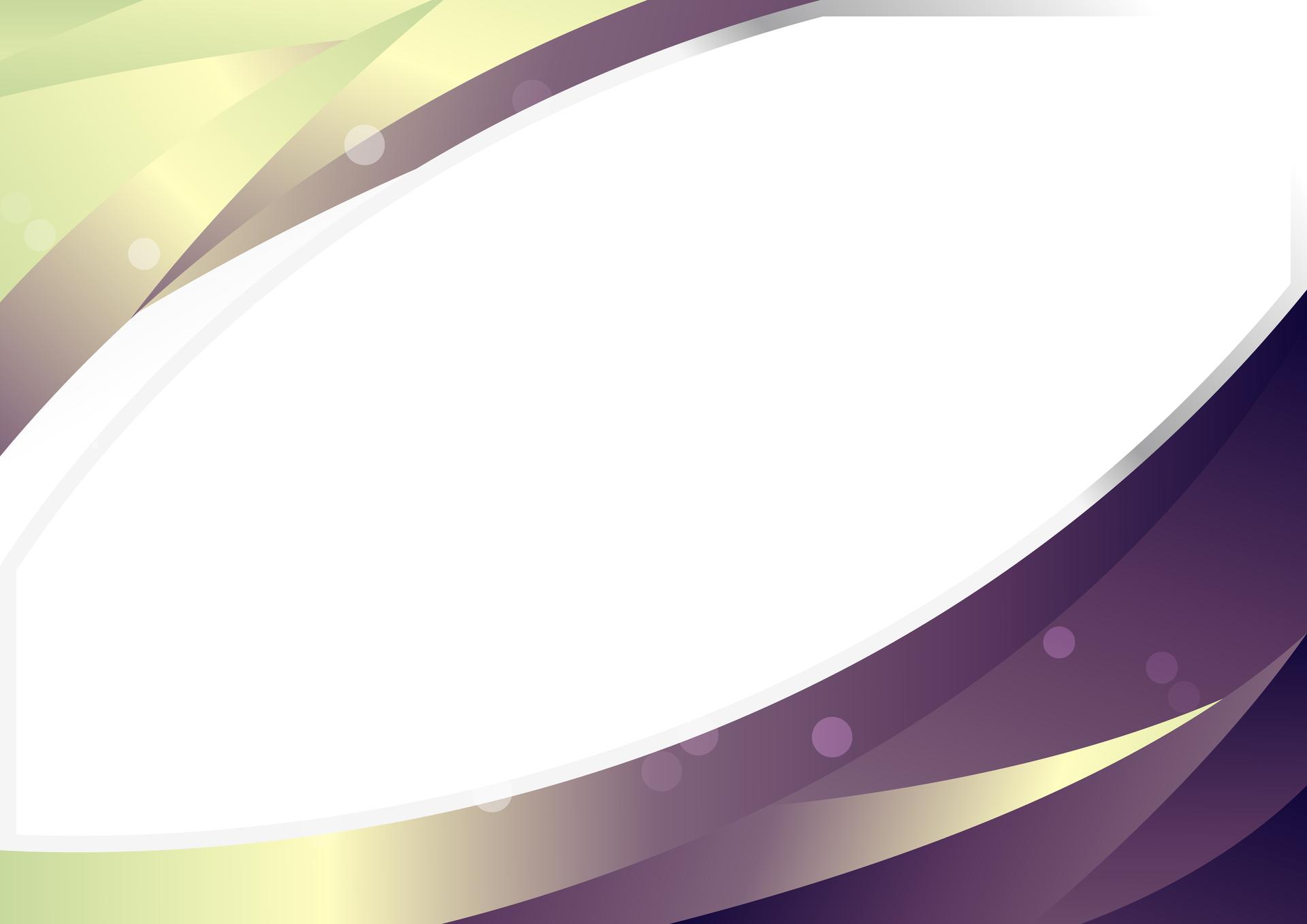 Abstract Purple and Green Wave Business Presentation