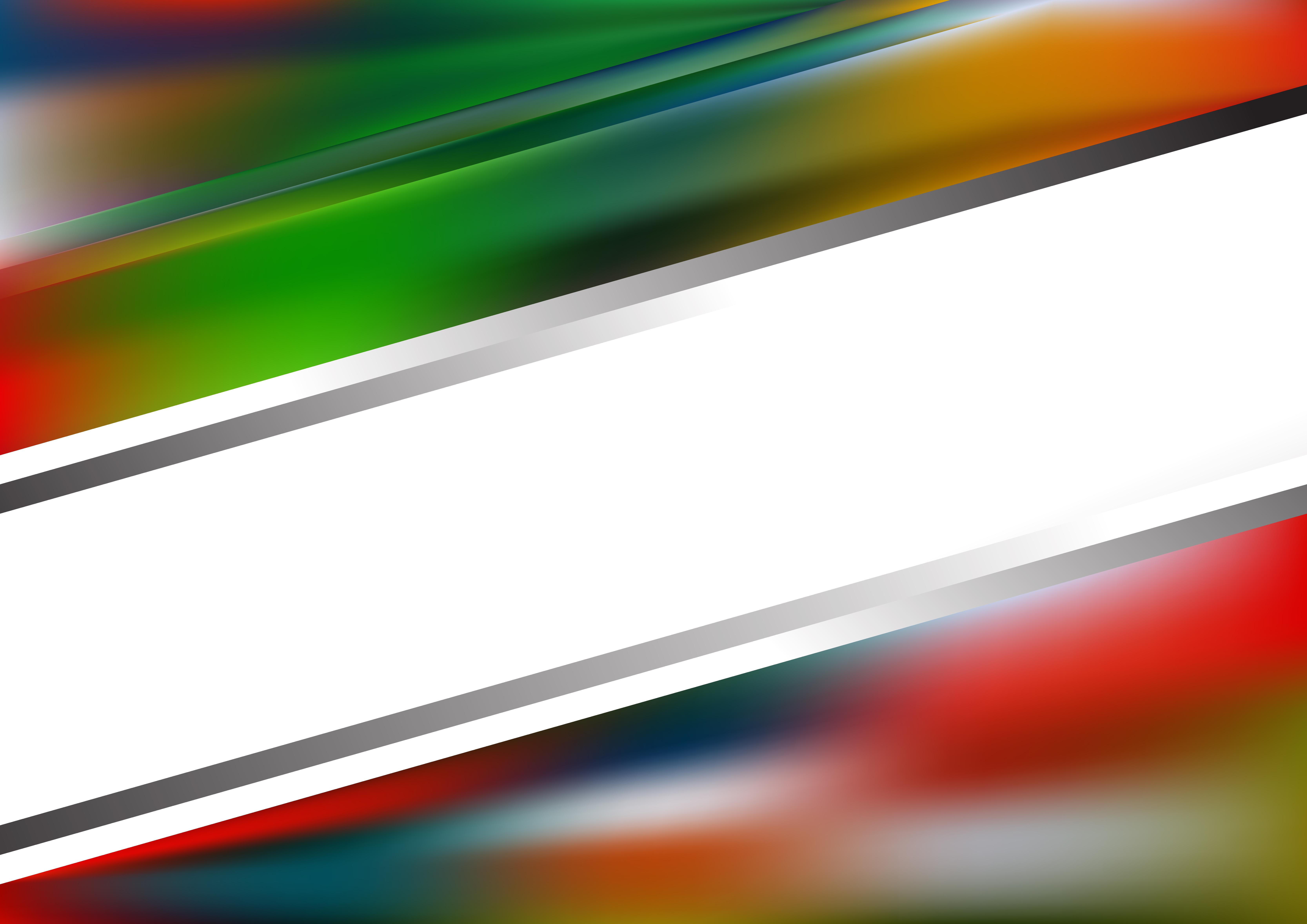 Red Green and Blue Diagonal Business Background with Space for Your Text Vector