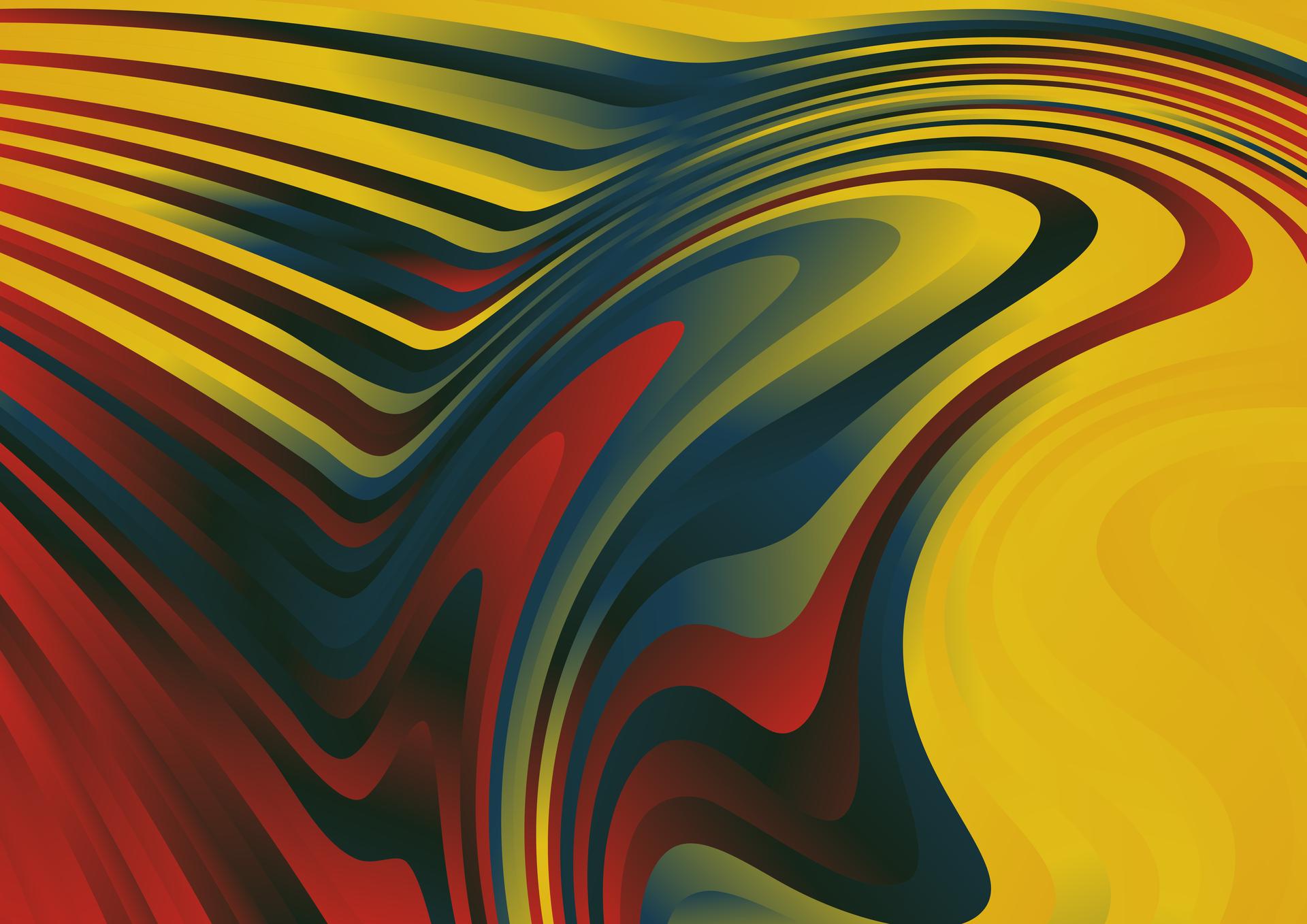 Swirling Abstract Composition