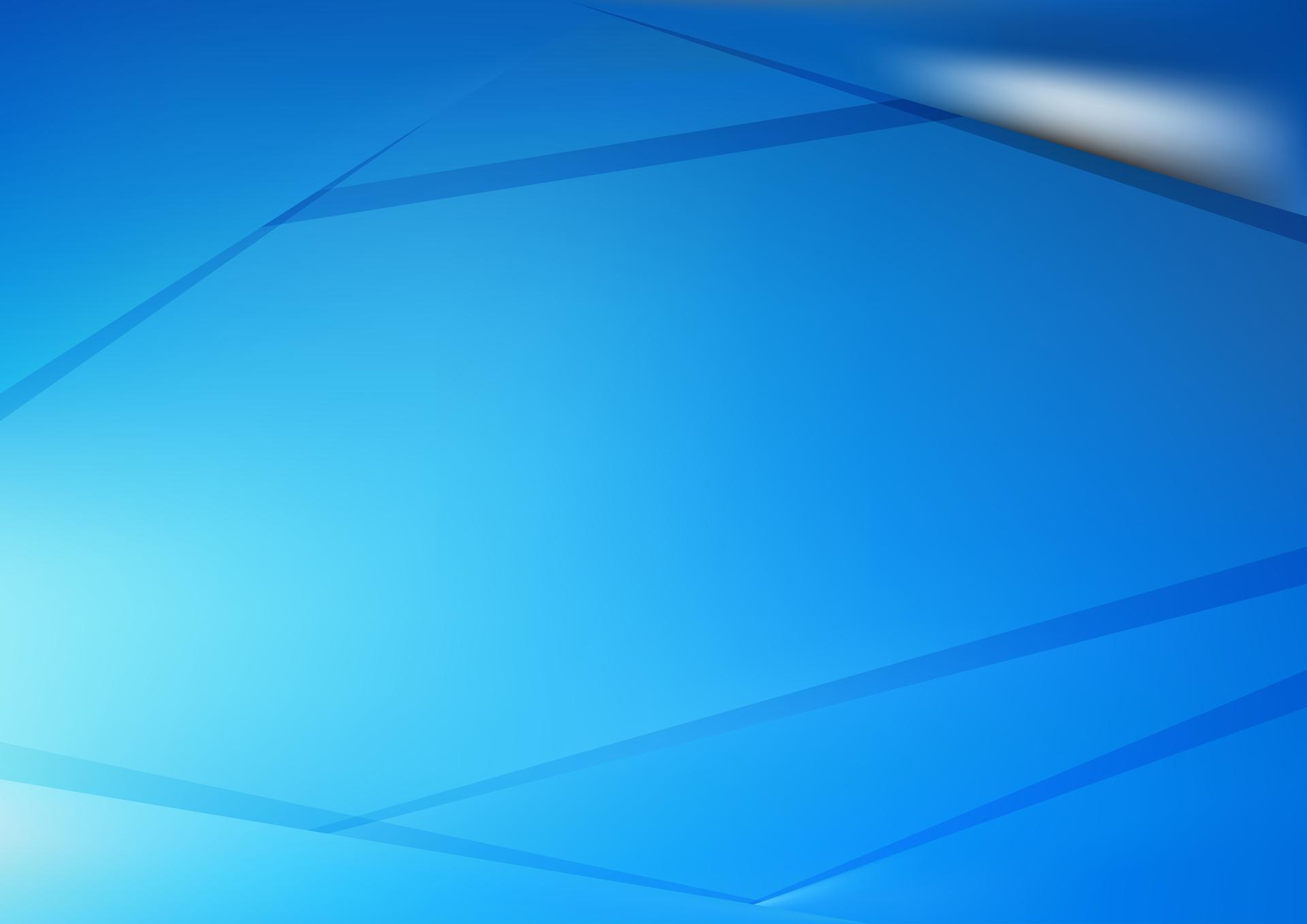 Blue Geometric Abstraction