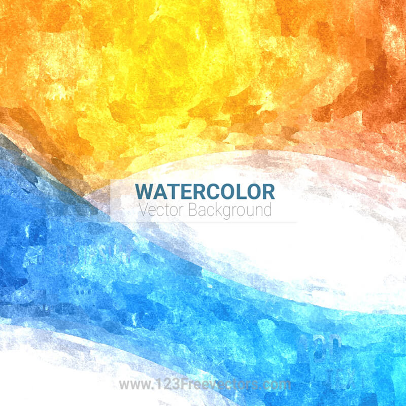 Orange Watercolor Background 26 629 Best Watercolor Sunset Images