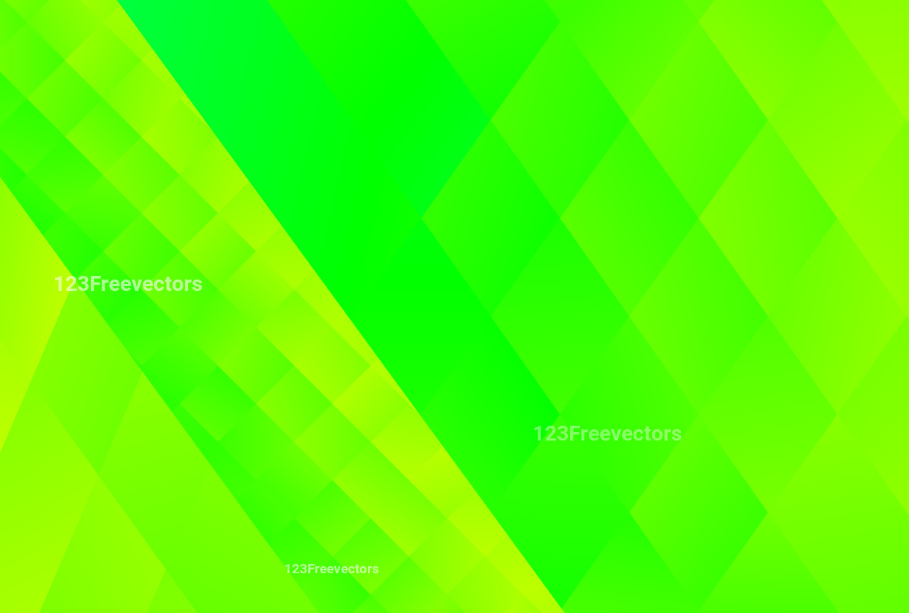 Green and Yellow Abstract Background Vector Art