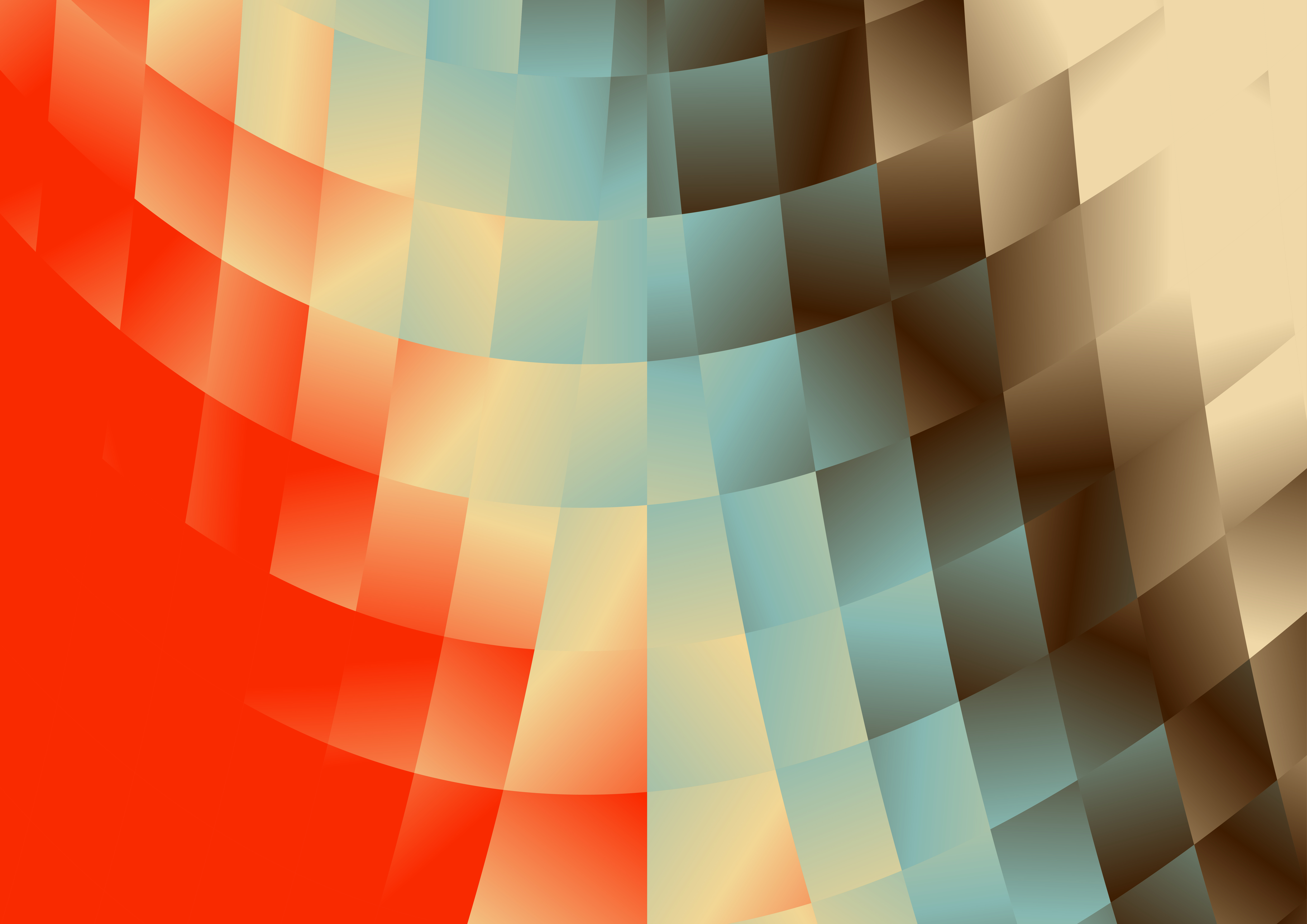 Abstract Brown Red and Blue Background