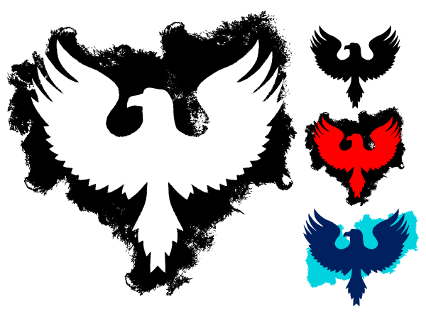 Free Grunge Eagle Vector