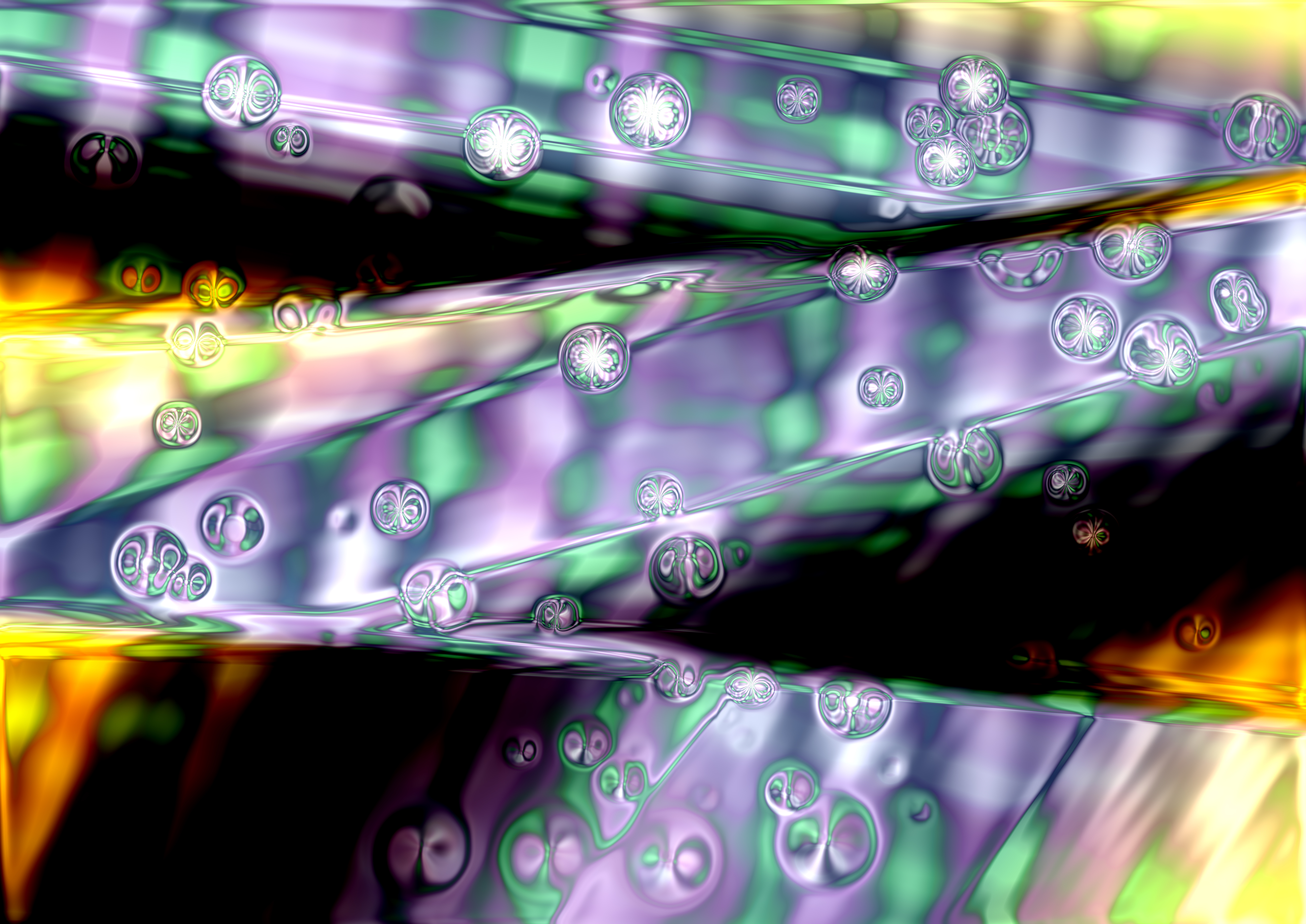 Floating Orb Structures