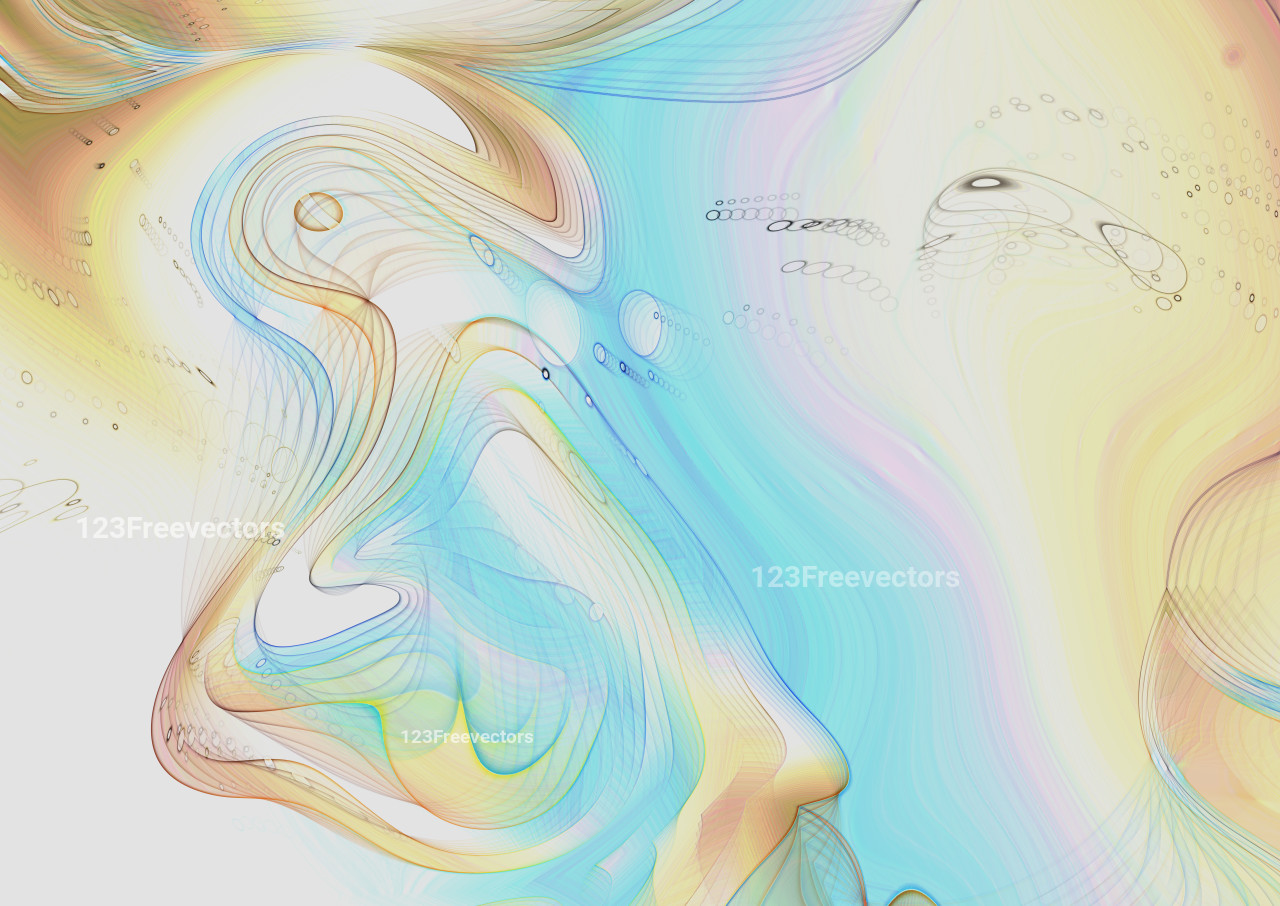 Flowing Lines Abstract