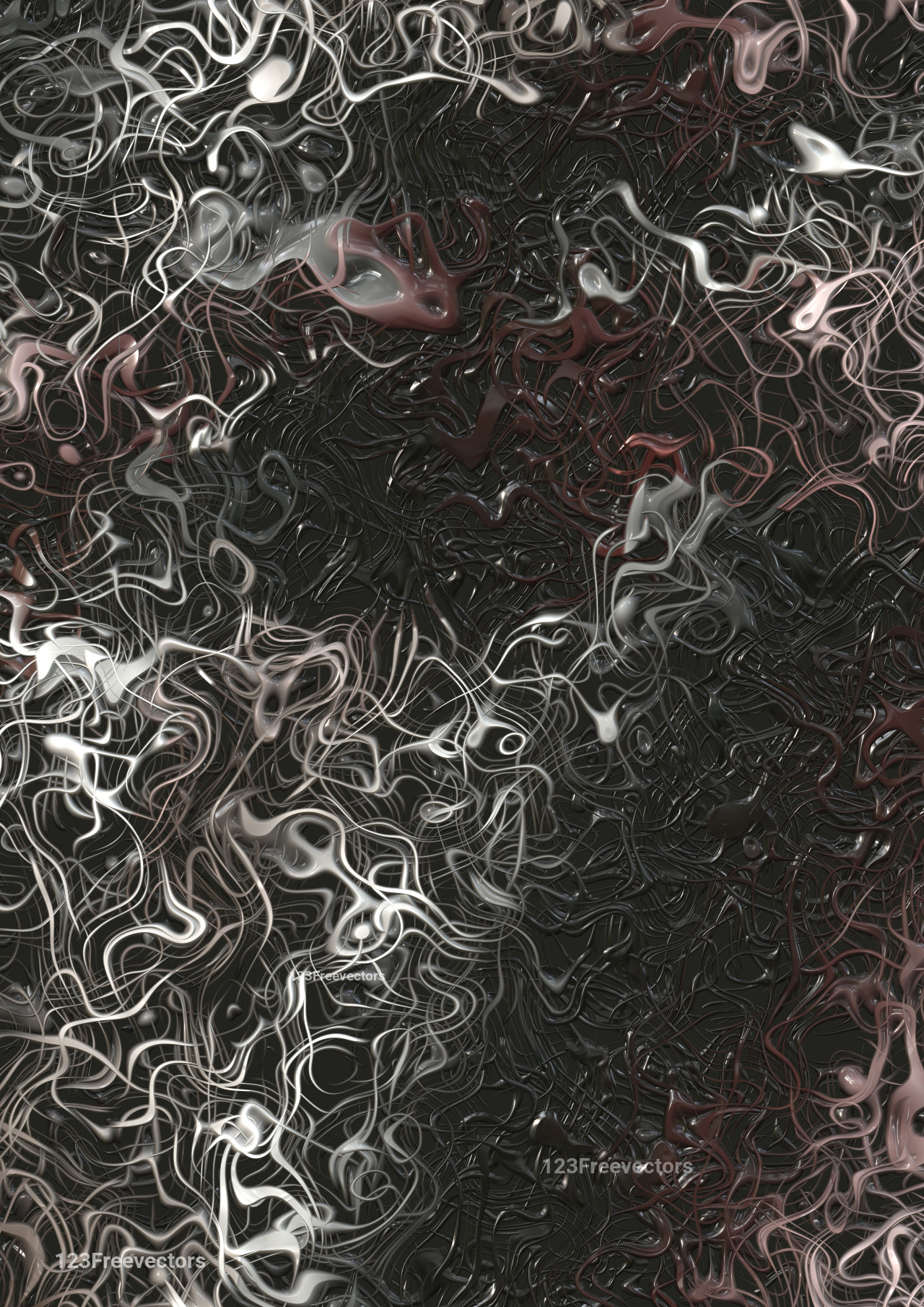 Abstract Red Black and White Background