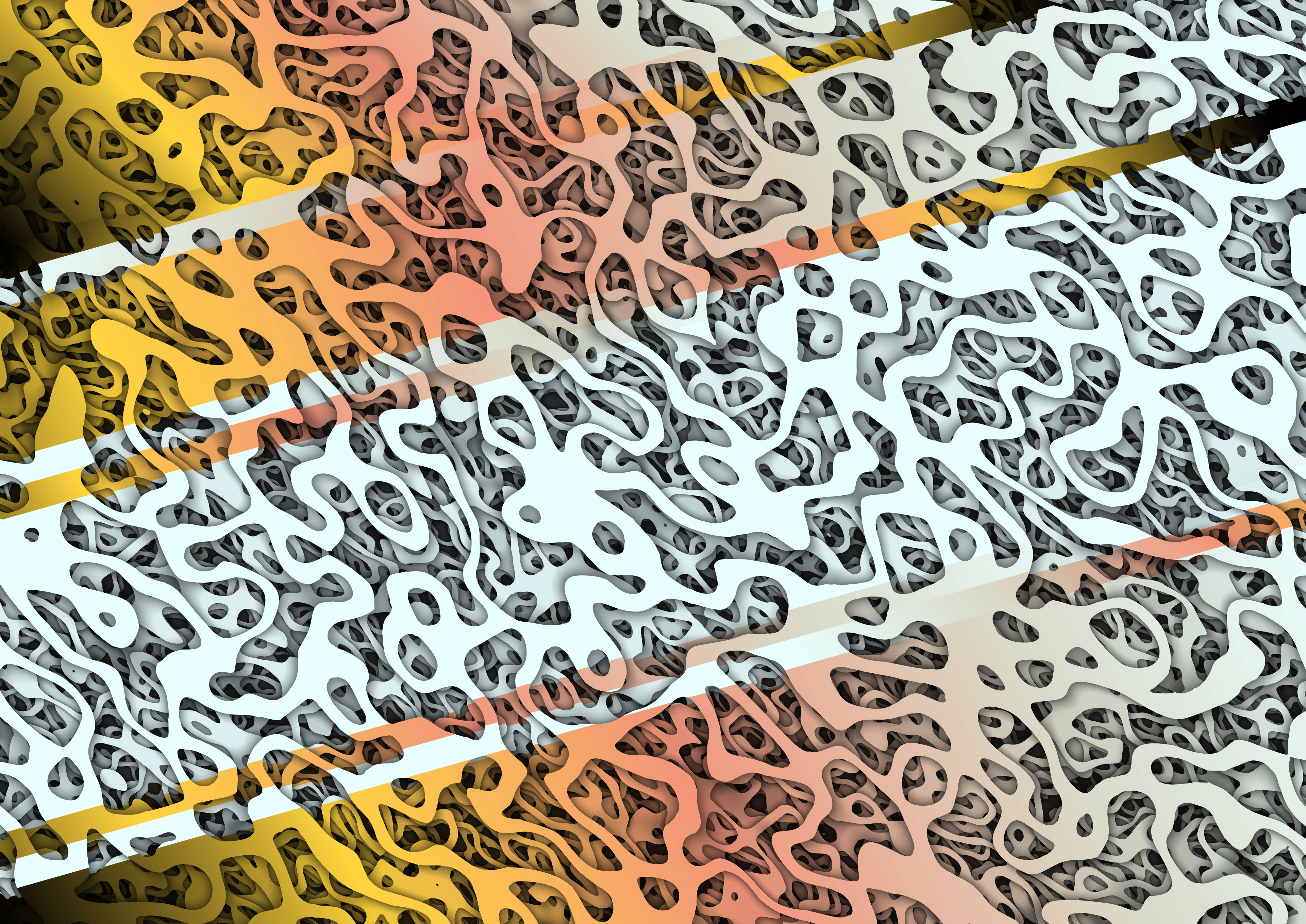 Layered Abstract Composition