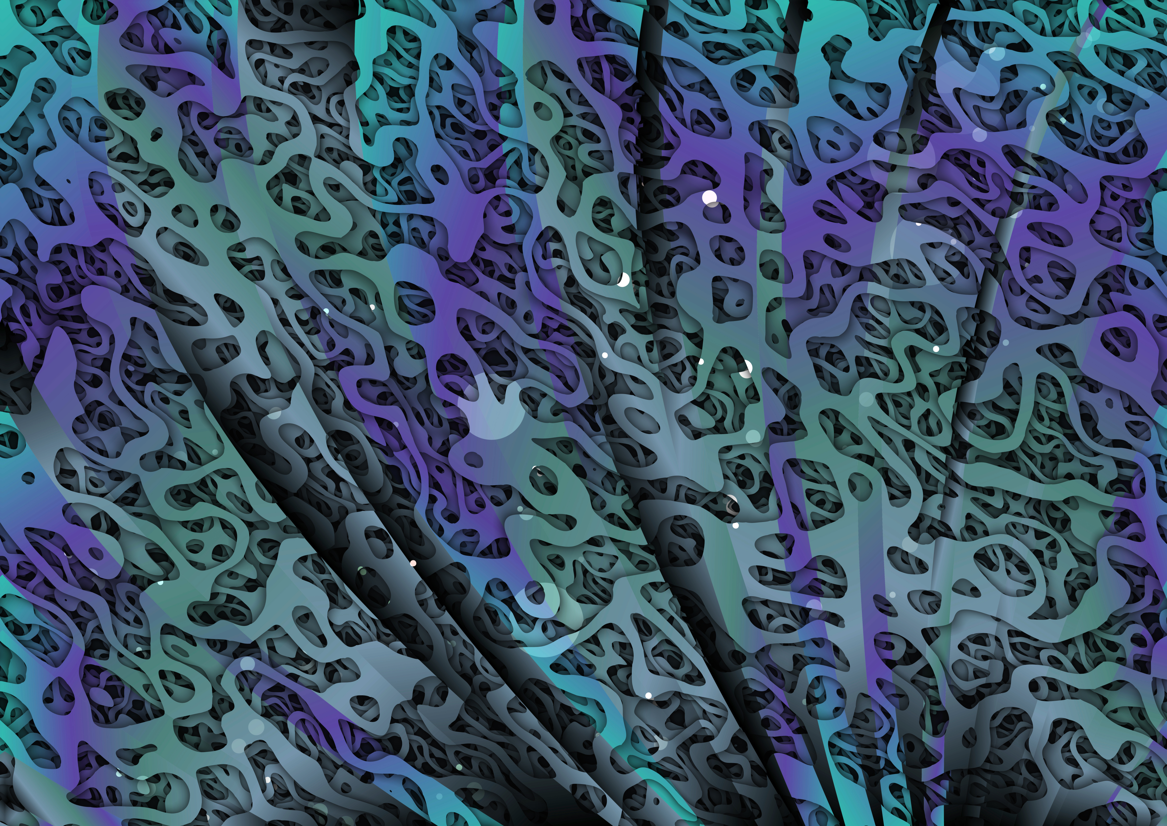 Layered Abstract Composition
