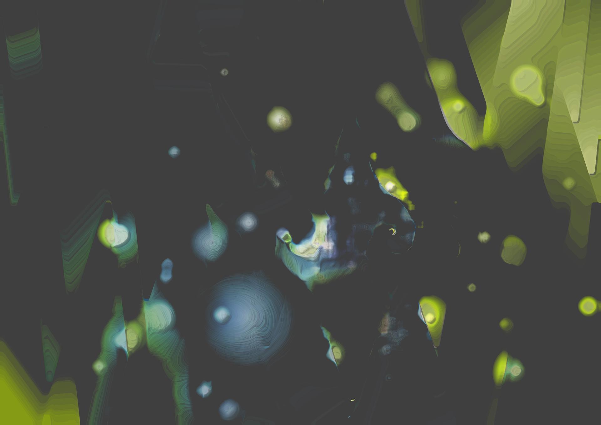 Green and Grey Graphic Background