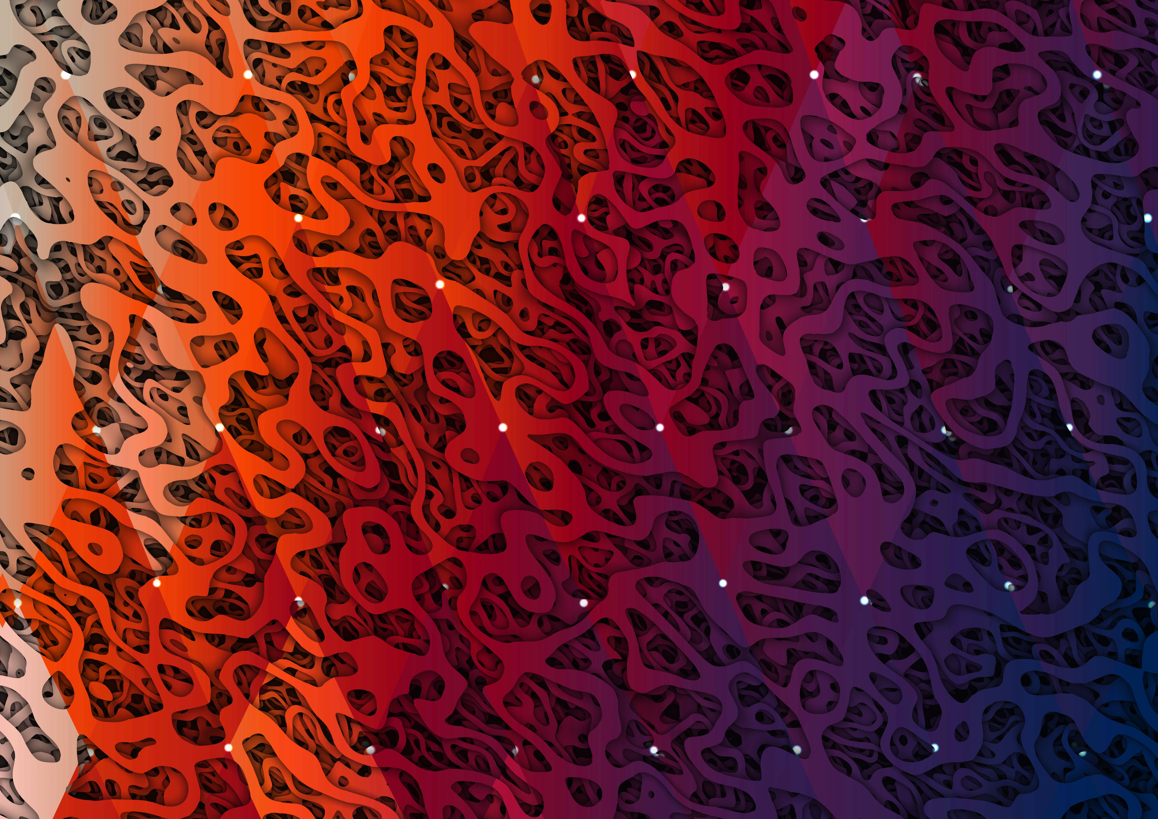 Layered Cutout Design