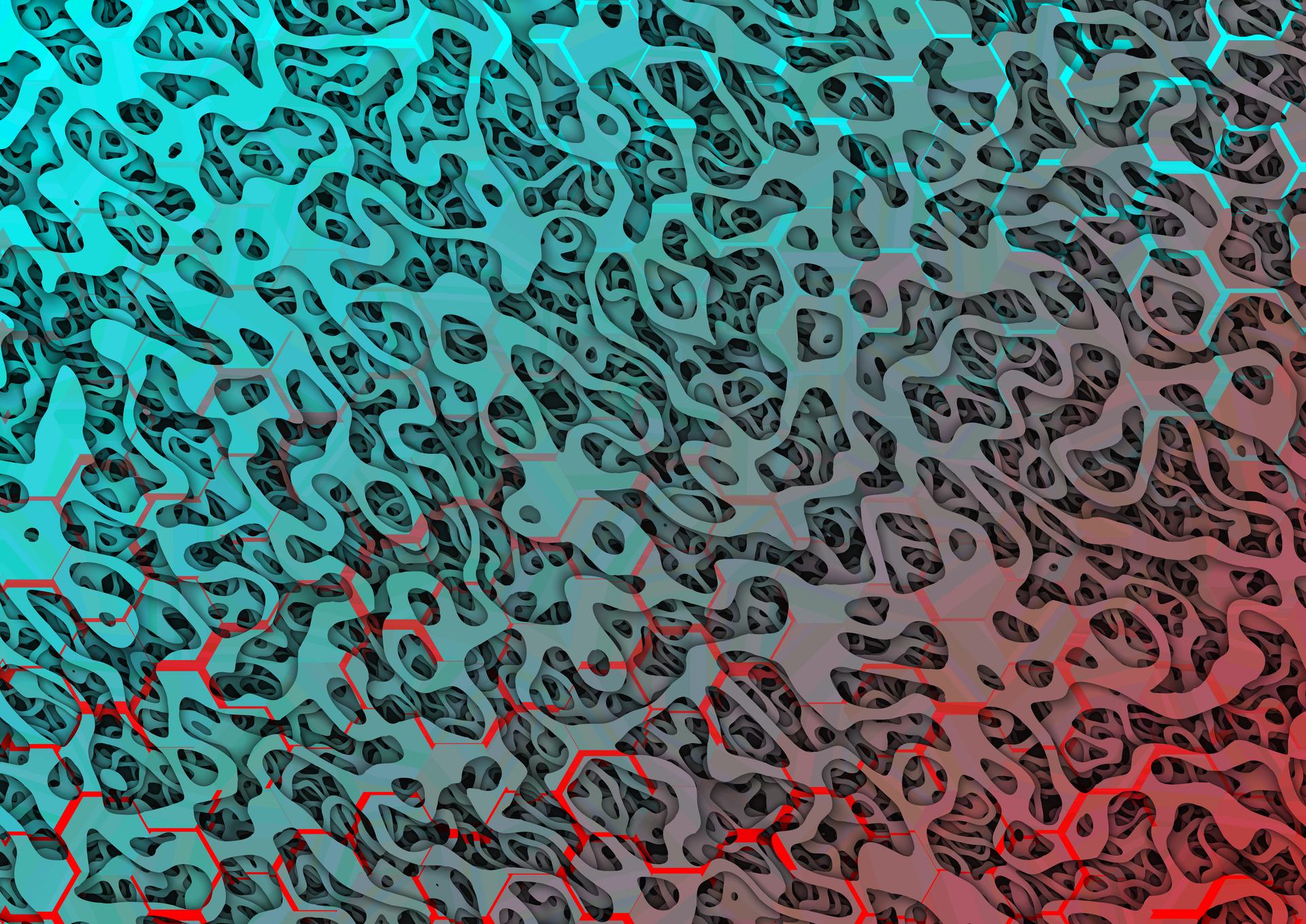 Abstract Layered Pattern