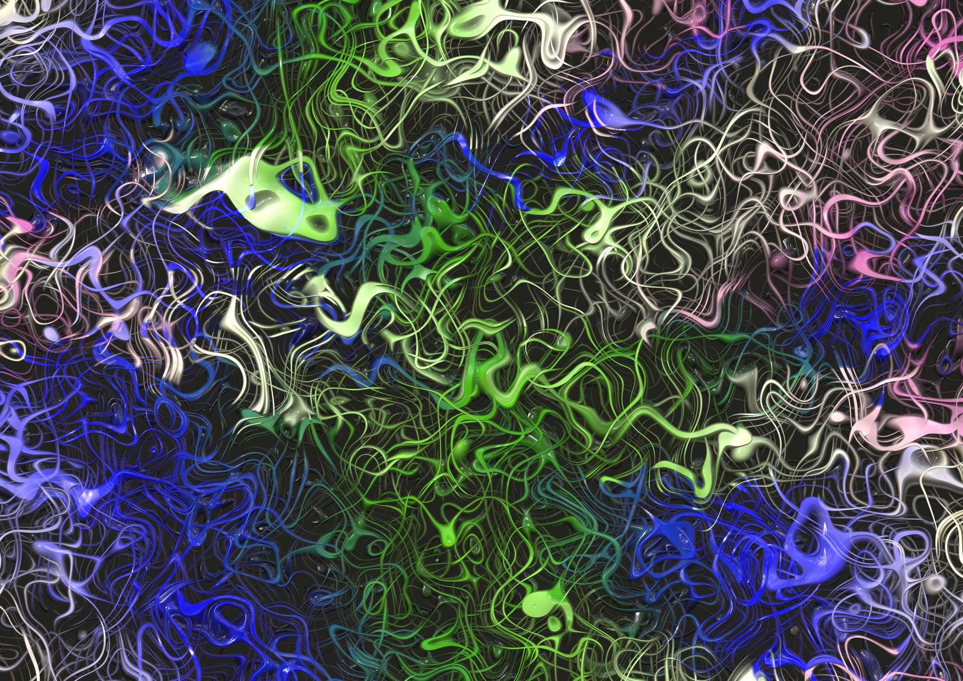 Black Blue and Green Graphic Background Image