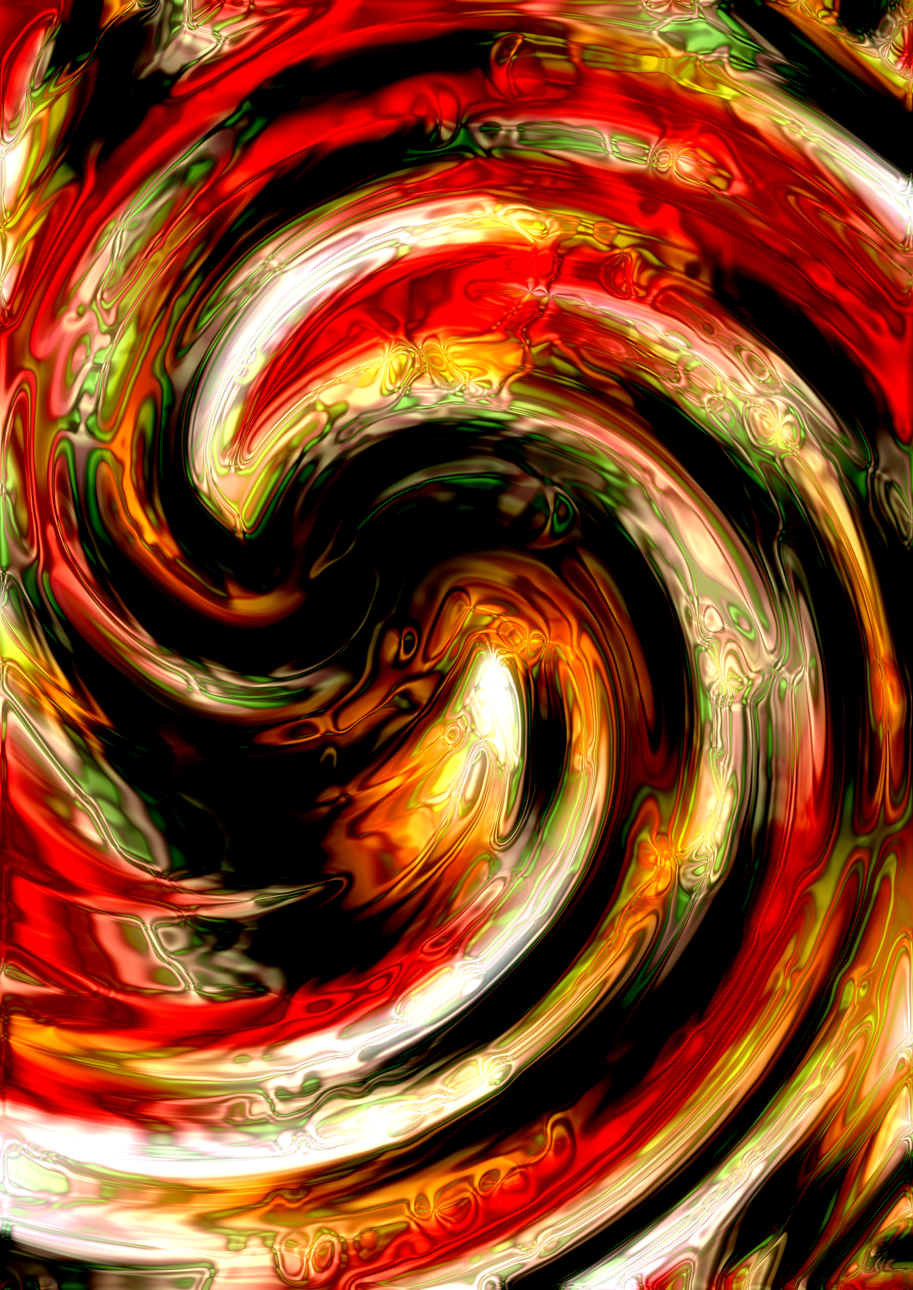 Black Red and Yellow Abstract Graphic Background Design