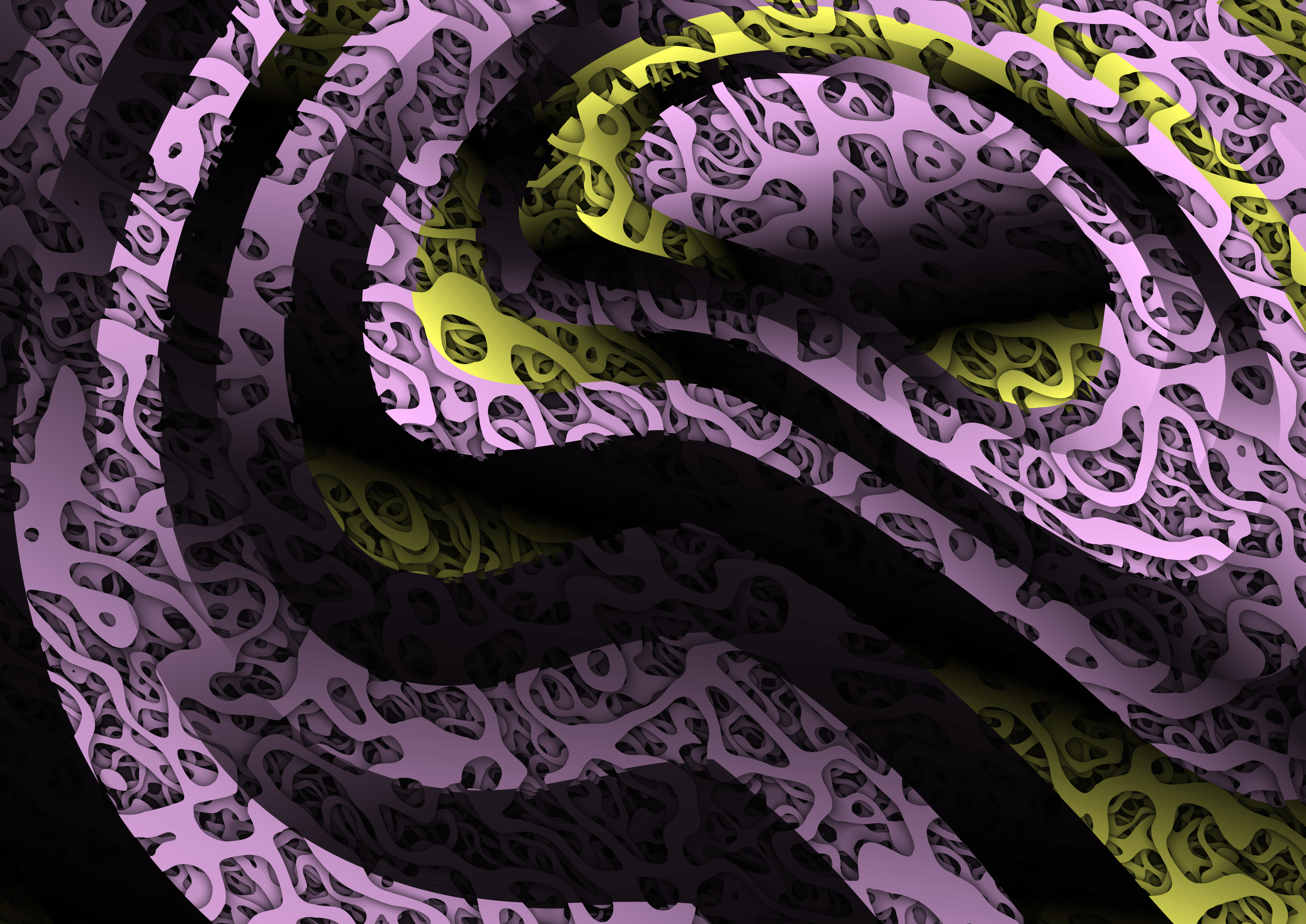 Layered Abstract Composition
