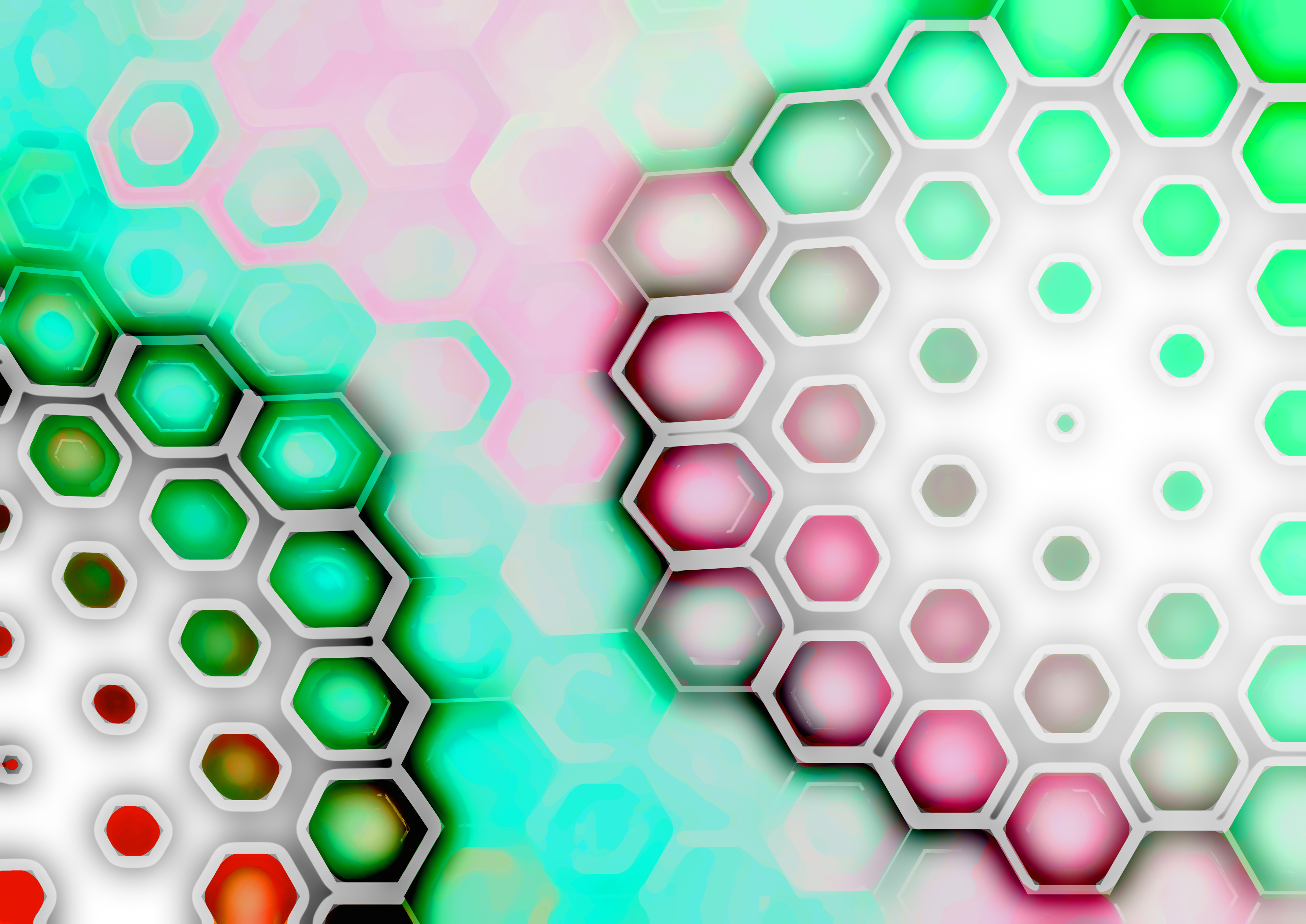Hexagon Pattern Abstract