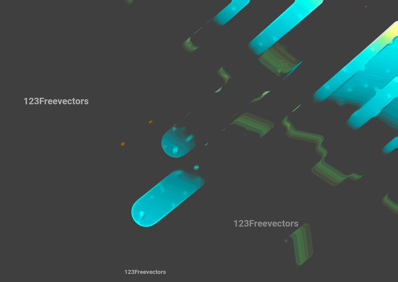 Abstract Shapes Composition