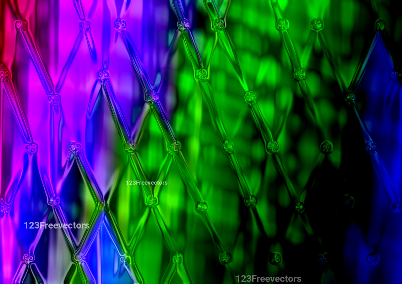 Colorful Diamond Pattern