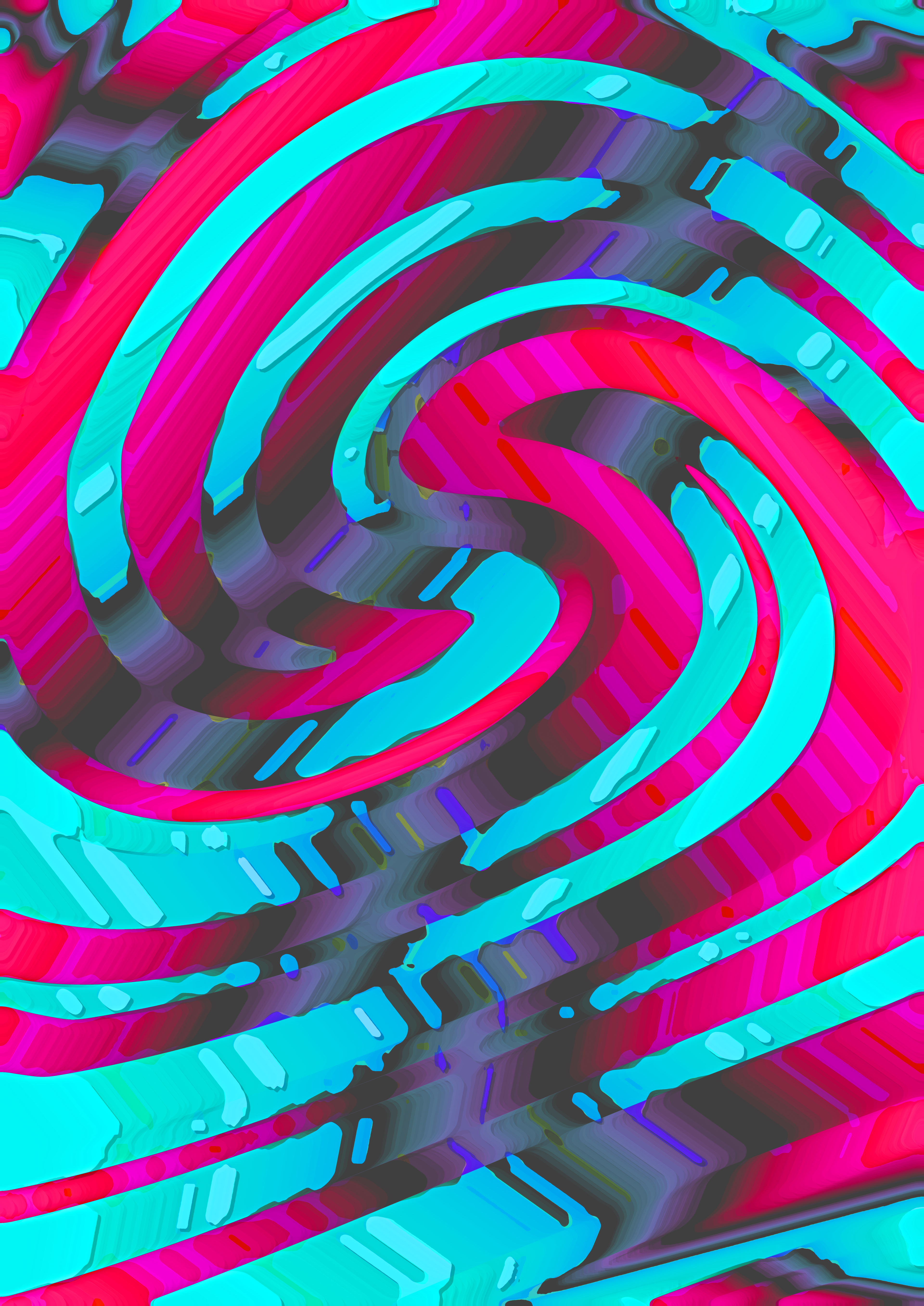 Pink Blue and Grey Background Image