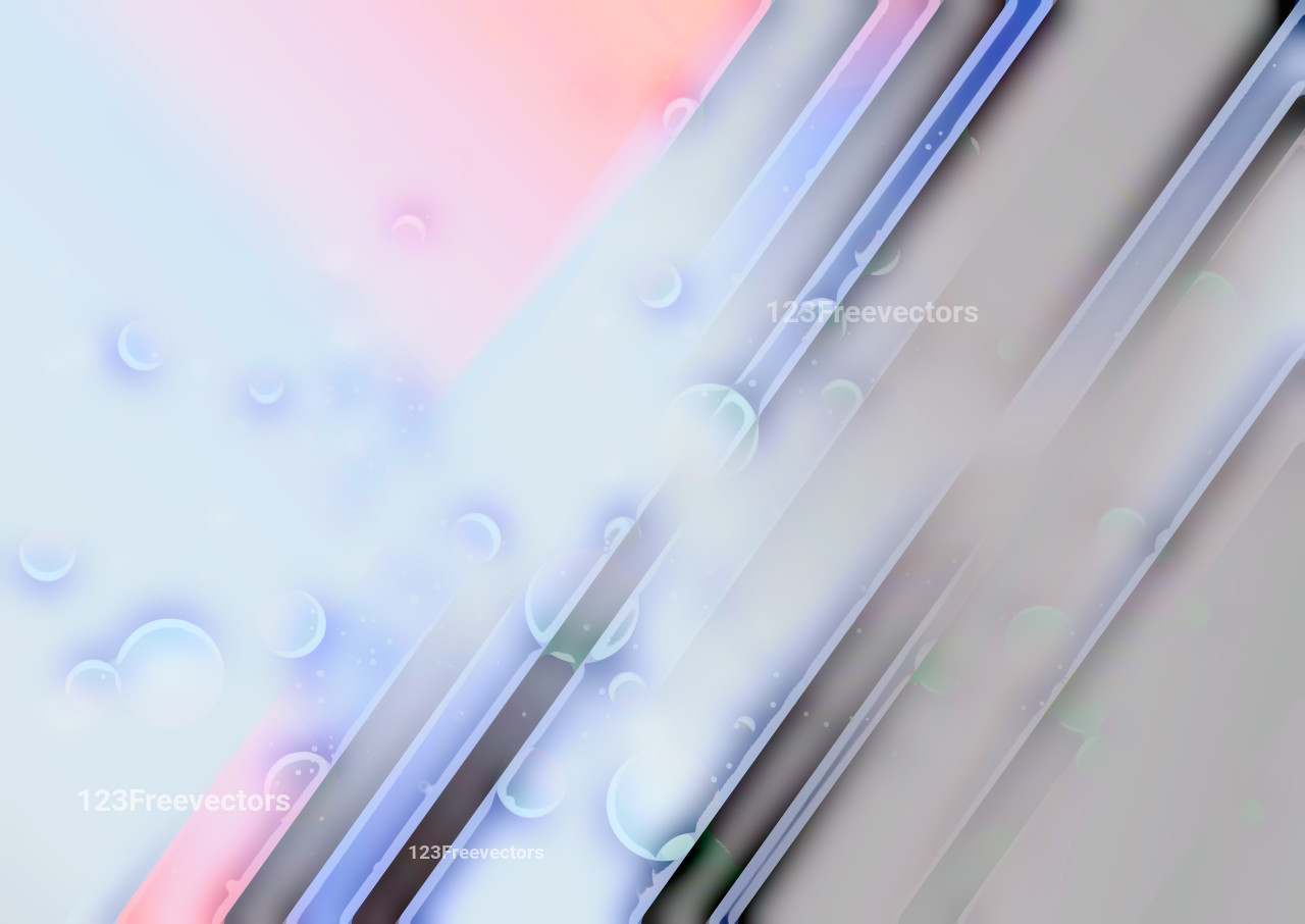 Pink Blue and Grey Abstract Graphic Background Design