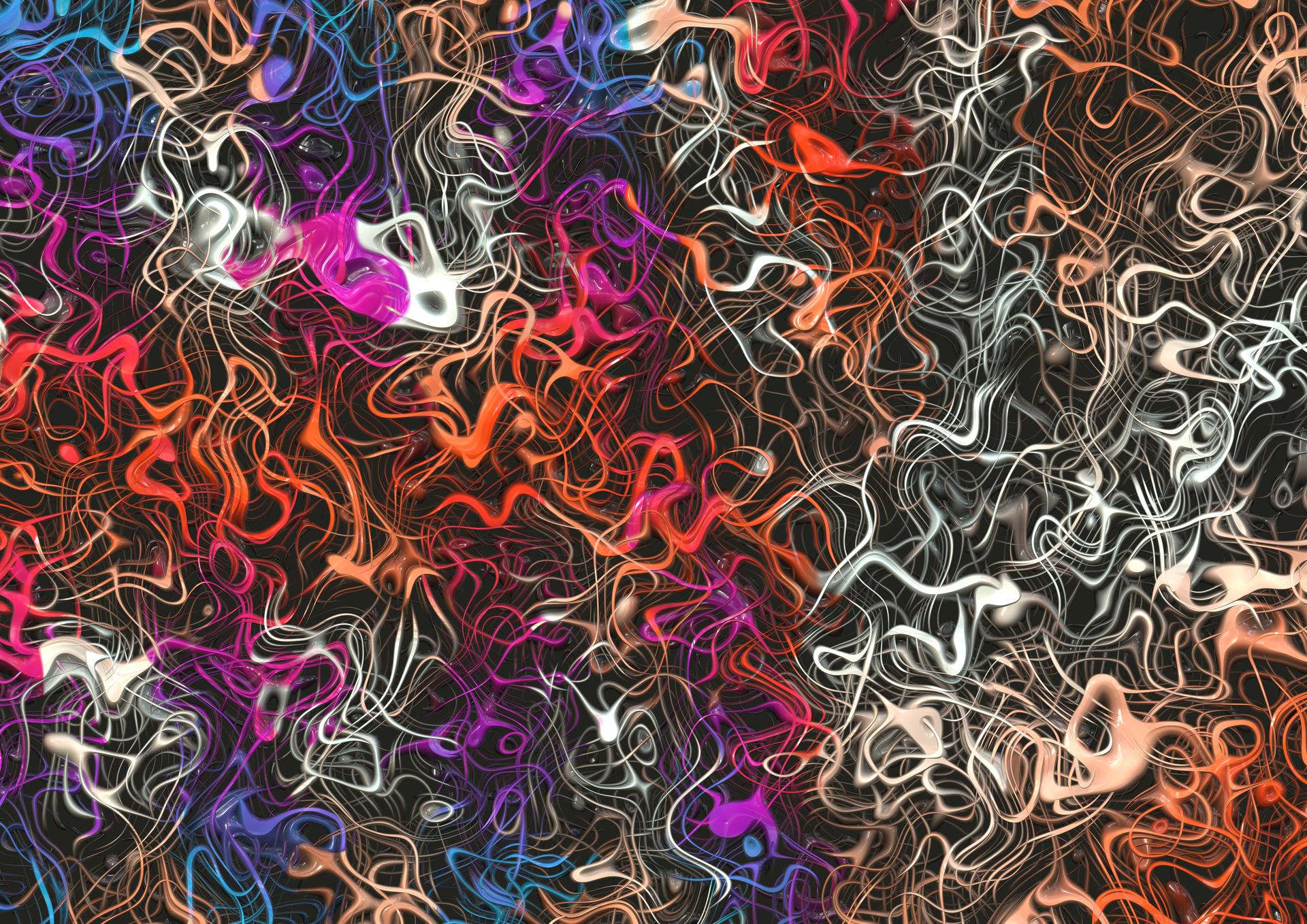 Swirling Abstract Pattern
