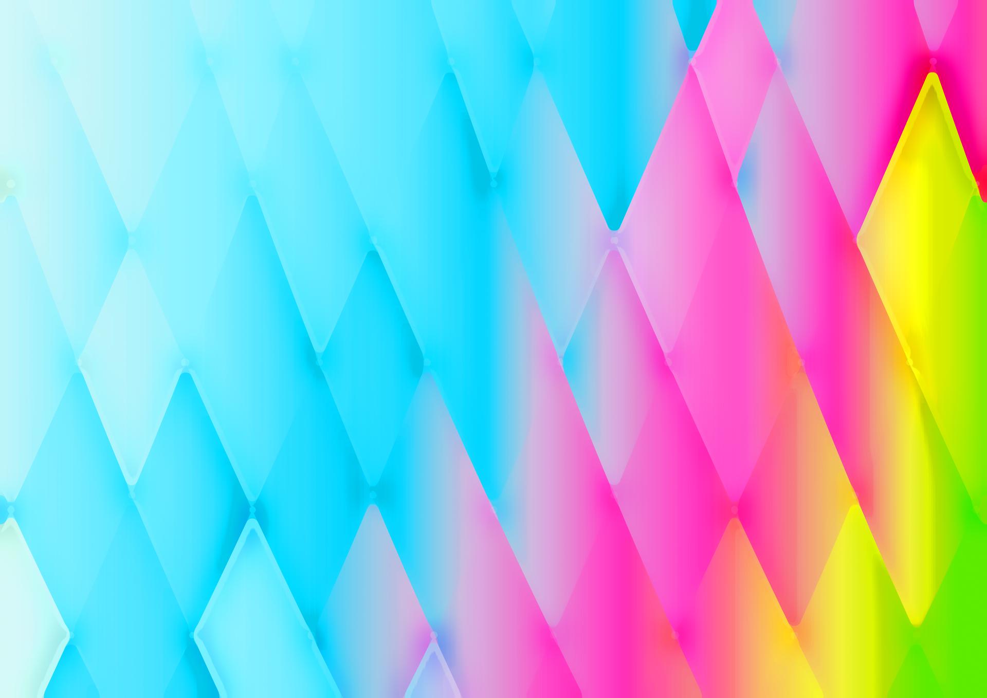 Pink Blue and Yellow Graphic Background